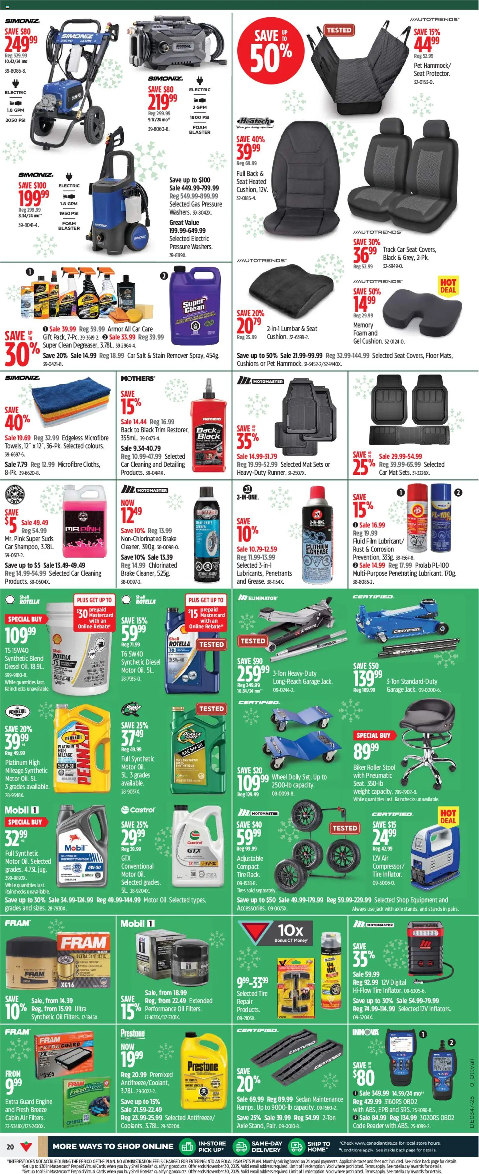 Canadian Tire weekly flyer - page 19- valid from Nov 13, 2025