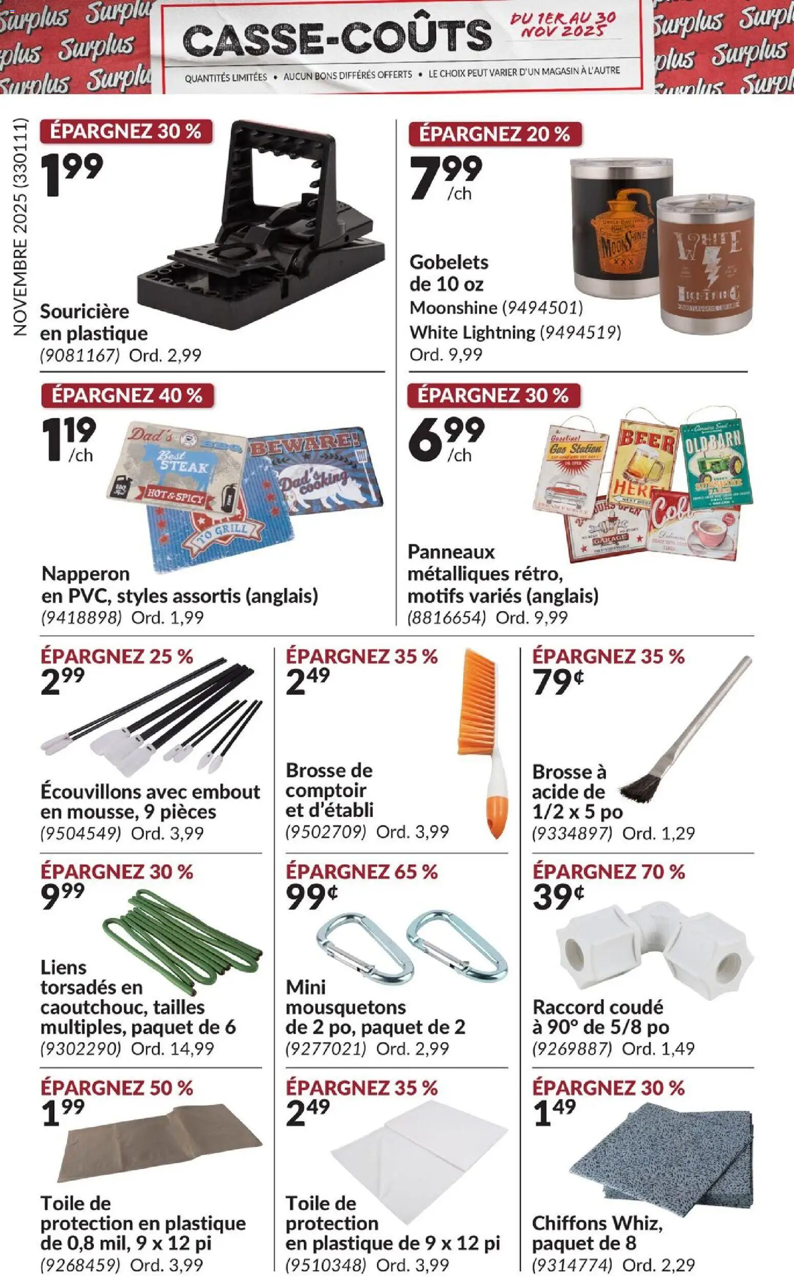 Princess Auto - Casse-Coûts - page 10- valid from Nov 1, 2025