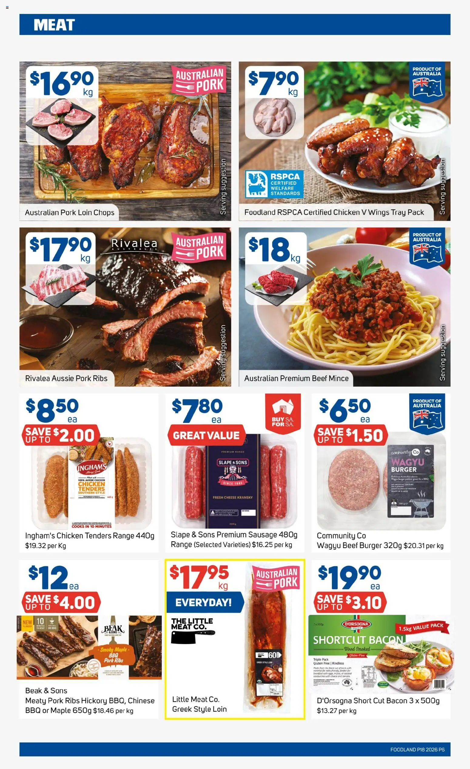 Foodland catalogue  - page 6- valid from 29/04/2026