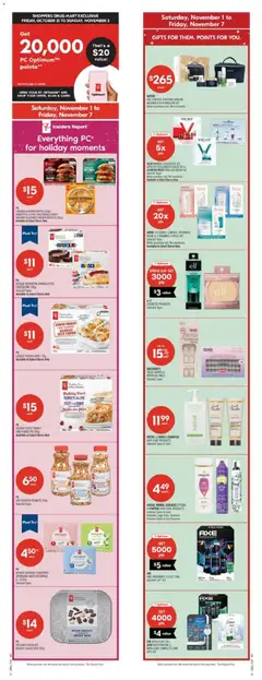 Preview Shoppers weekly flyer / circulaire valid from Nov 1, 2025