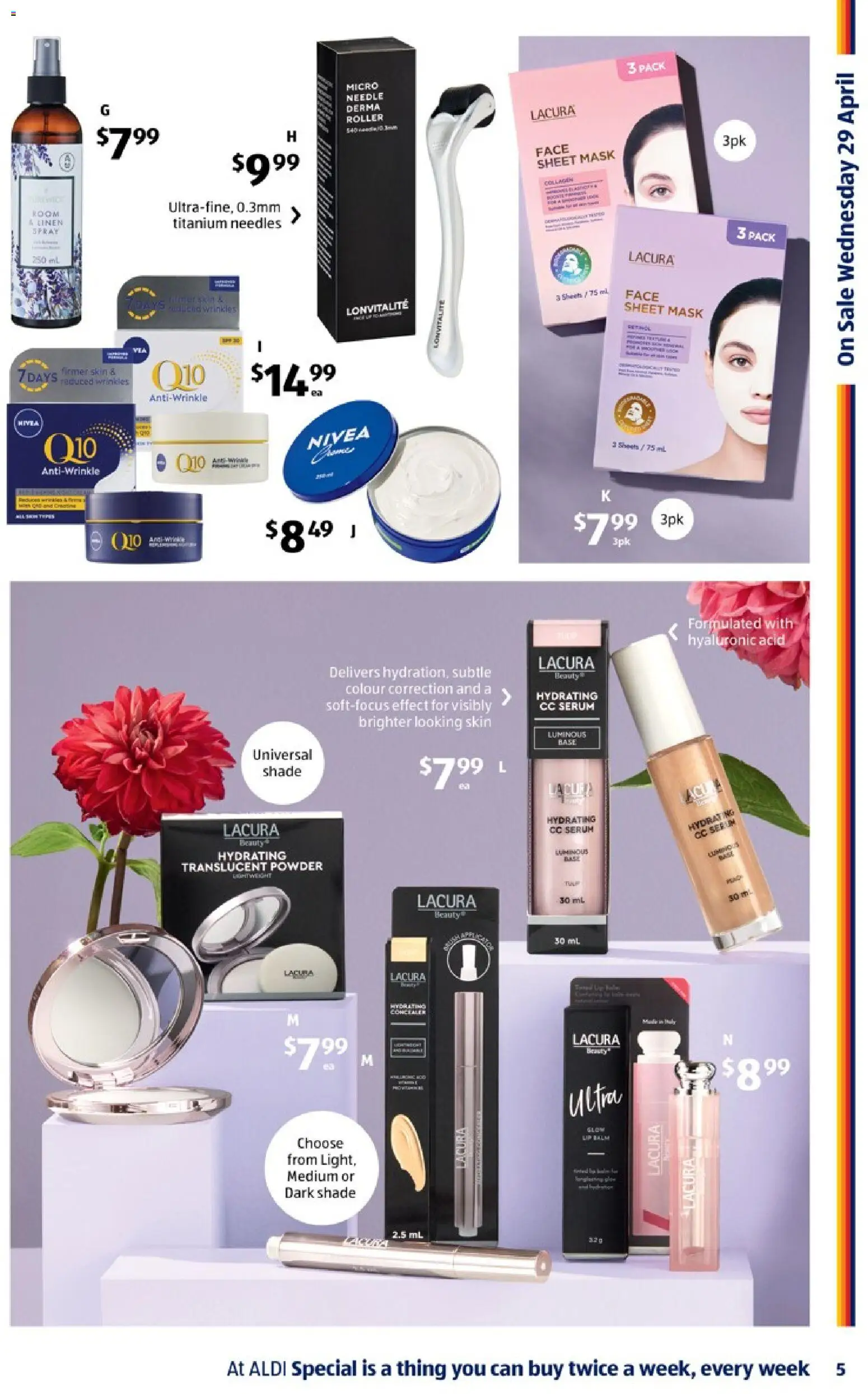 Aldi catalogue  - page 5- valid from 29/04/2026