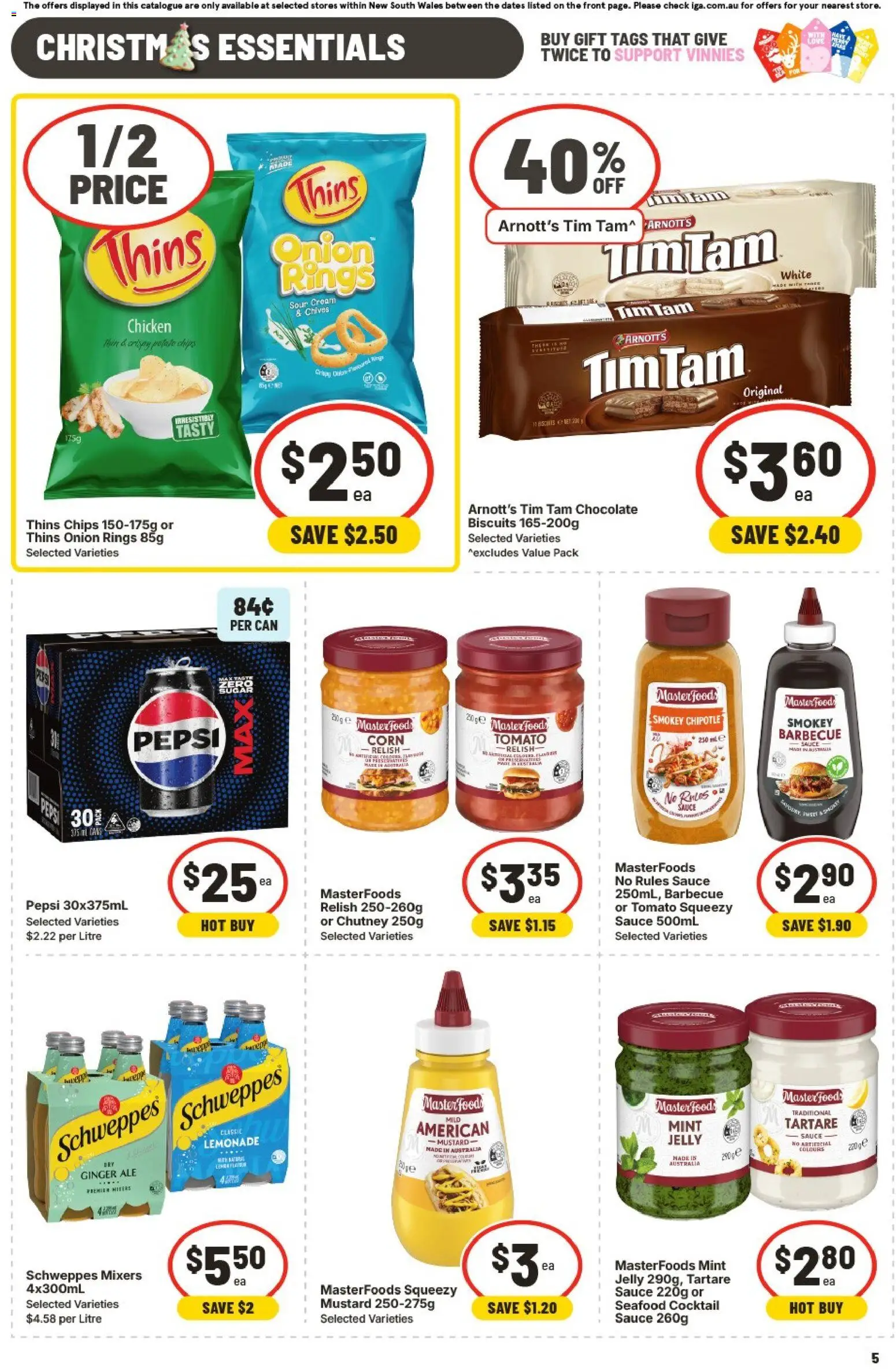 IGA Catalogue NSW - page 9- valid from 12/11/2025