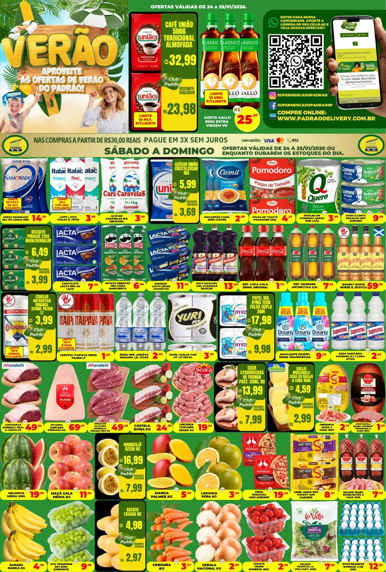 Supermercado Padrão - Ofertas da semana - página 1- válido a partir de 24/01/2026
