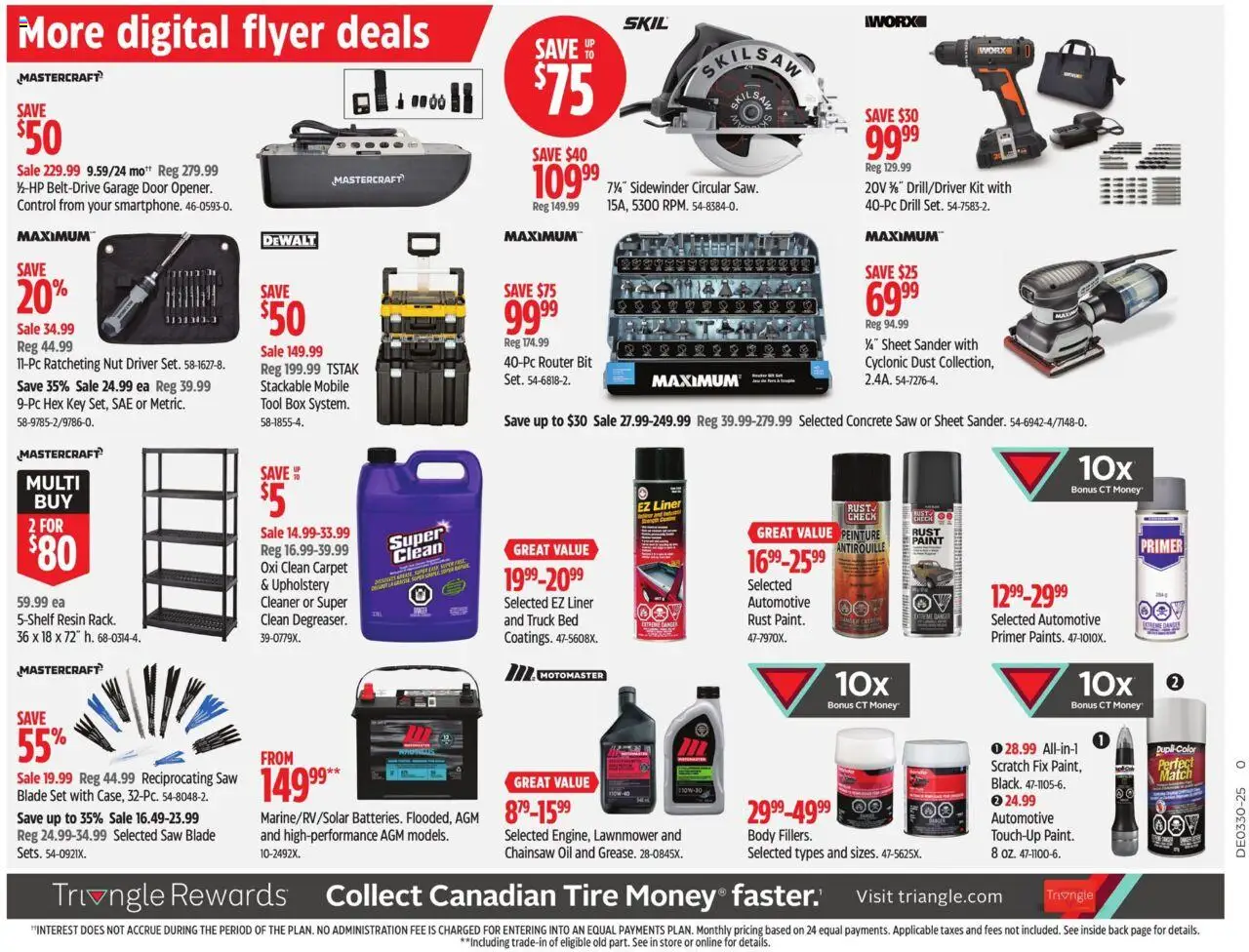 Canadian Tire weekly flyer / circulaire - page 29- valid from Jul 18, 2025