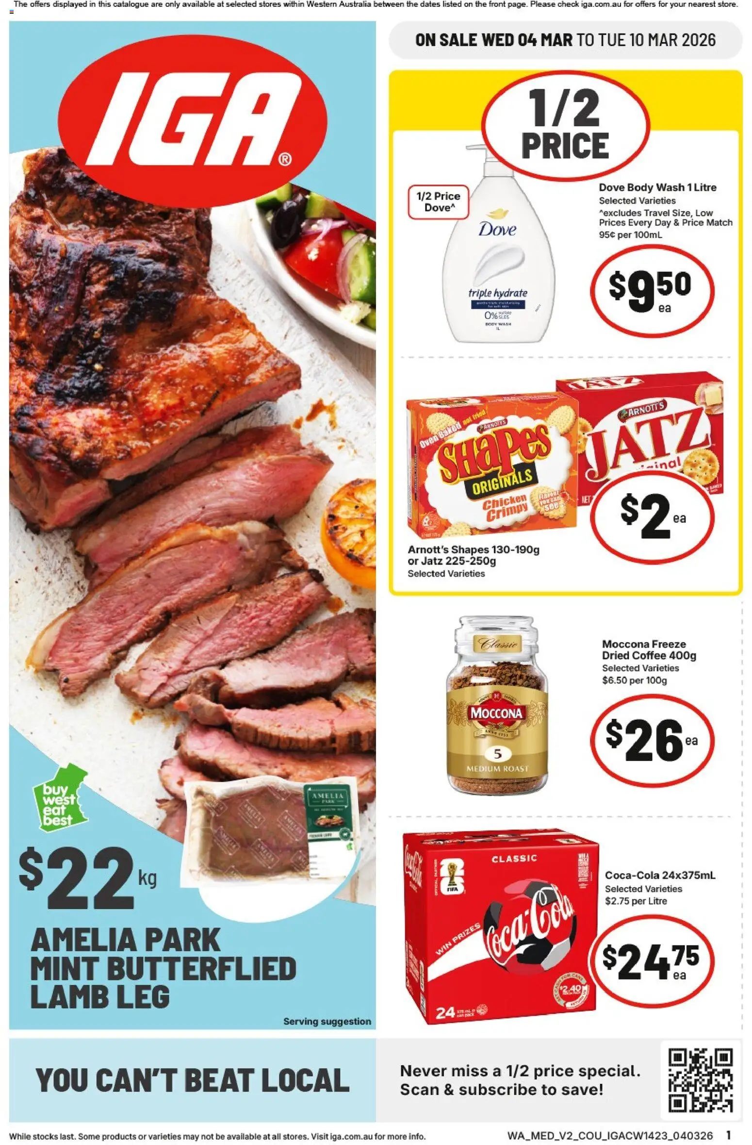 IGA catalogue NT/WA - page 1- valid from 04/03/2026