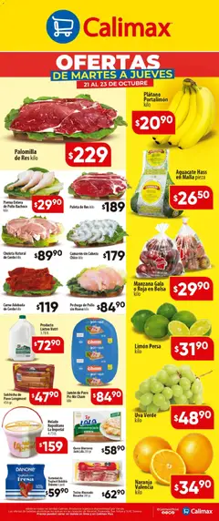 Calimax folleto  válido desde 21/10/2025