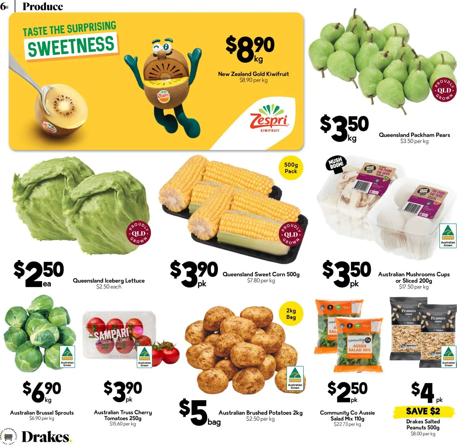 Drakes catalogue  - page 6- valid from 29/04/2026