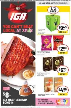 IGA catalogue preview - valid from 19/11/2025