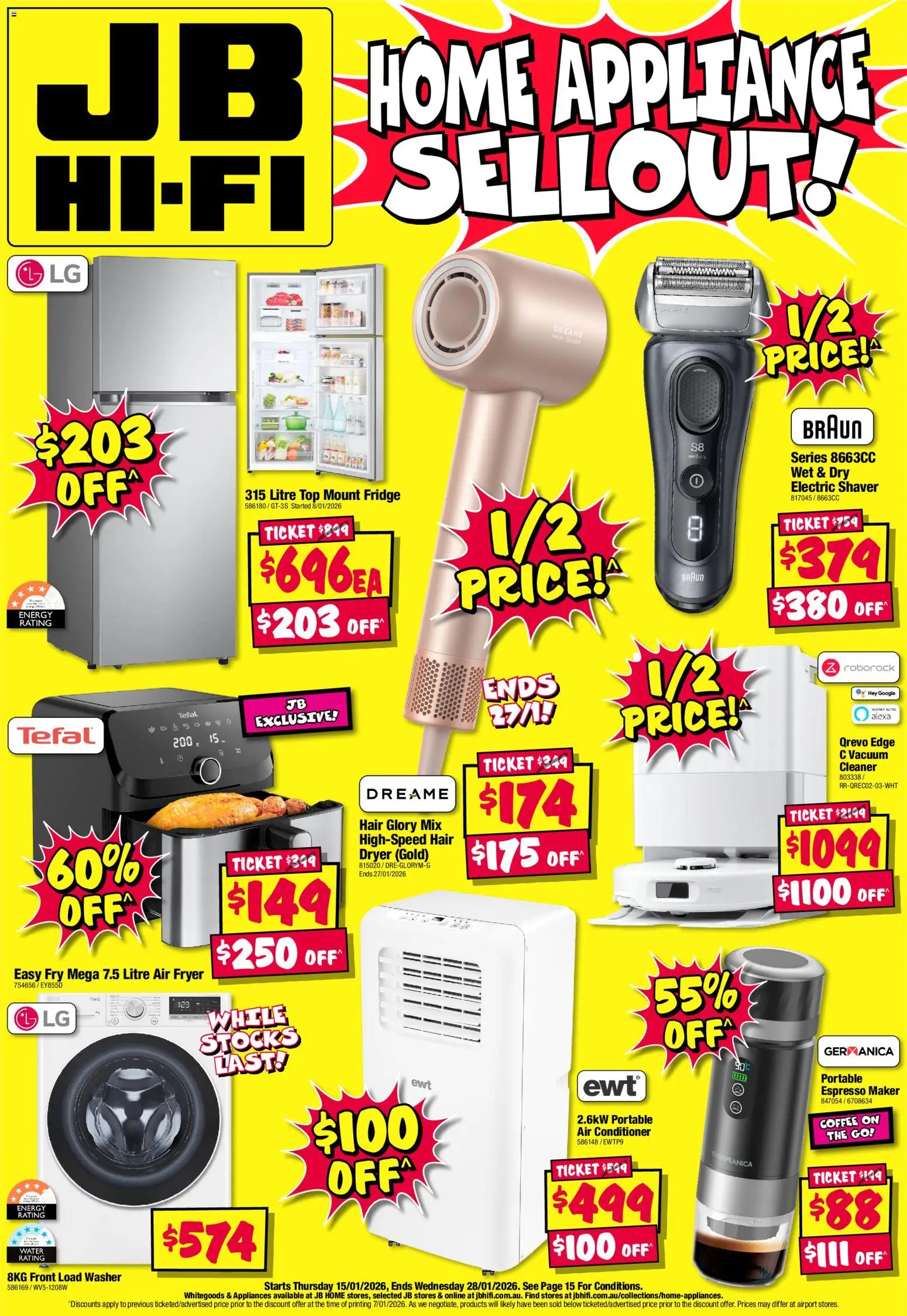 JB Hi-Fi  Catalogue  - page 1- valid from 15/01/2026