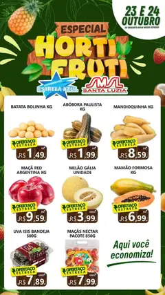 Pré-visualização Estrela Azul - Ofertas Hortifruti válida a partir de 23/10/2025