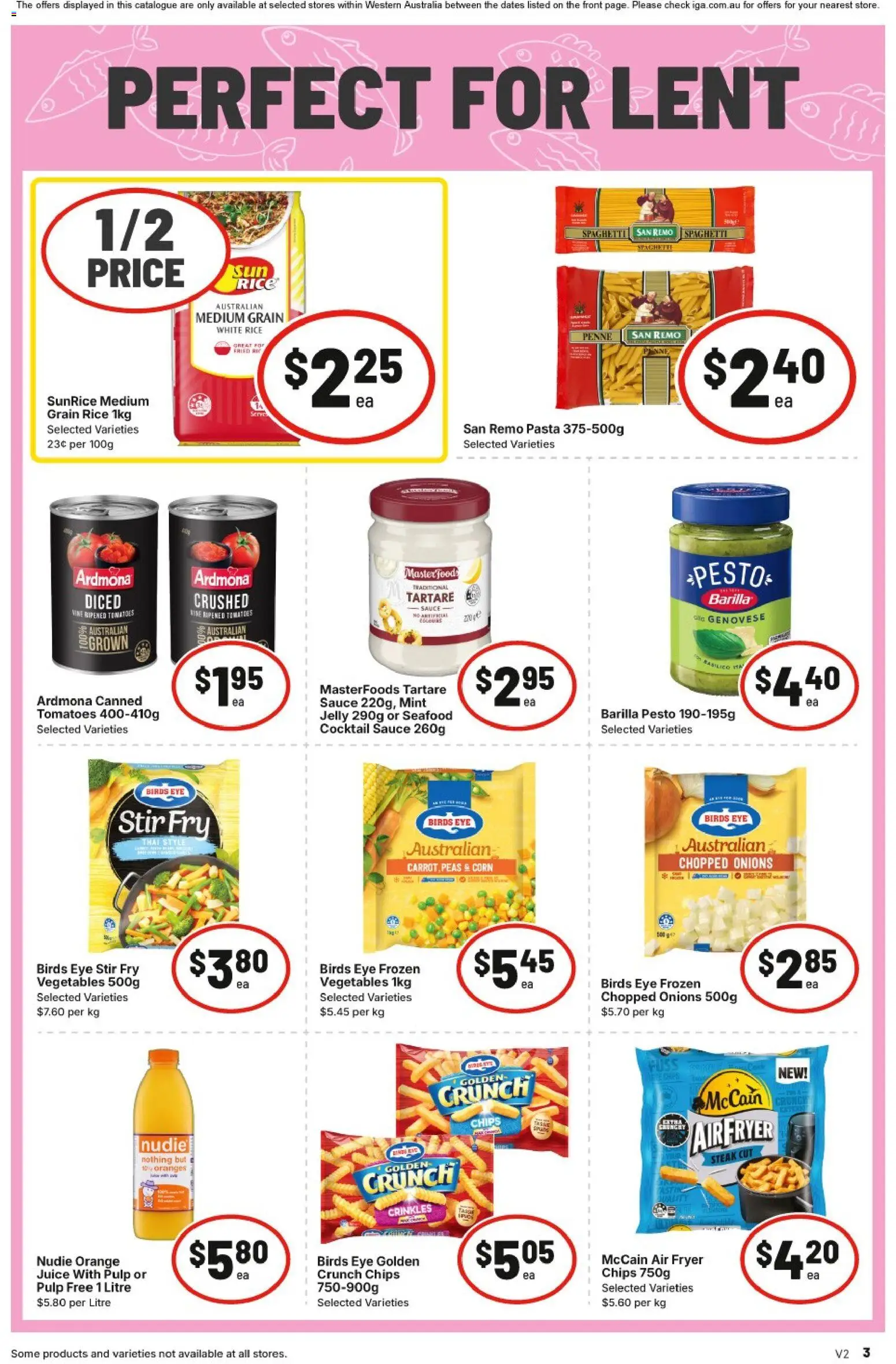 IGA Catalogue NT/WA - page 3- valid from 25/02/2026