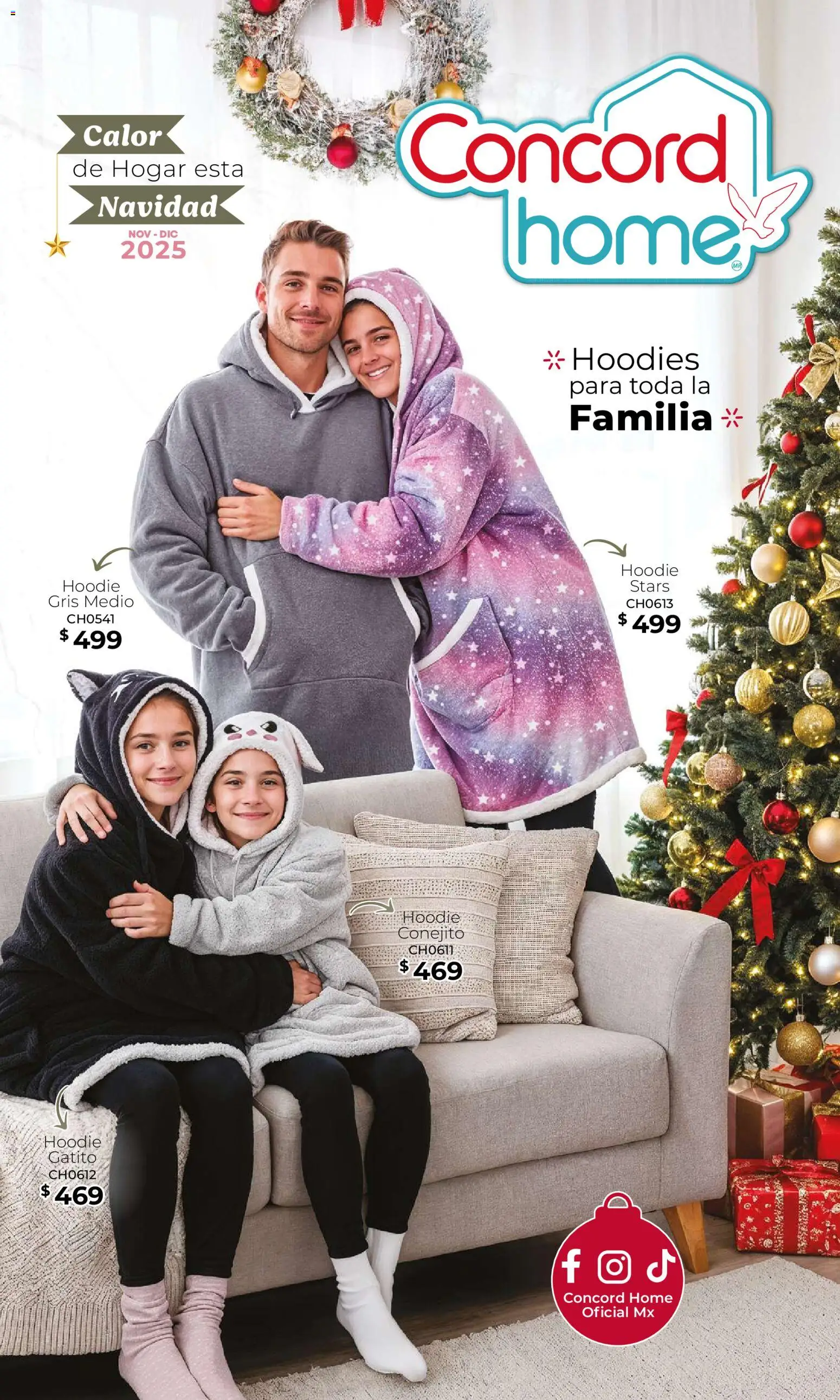 Colchas Concord catálogo Home - página 1- válido desde 01/11/2025