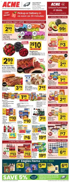 Preview Acme Weekly Ad - PA valid from 09/12/2025