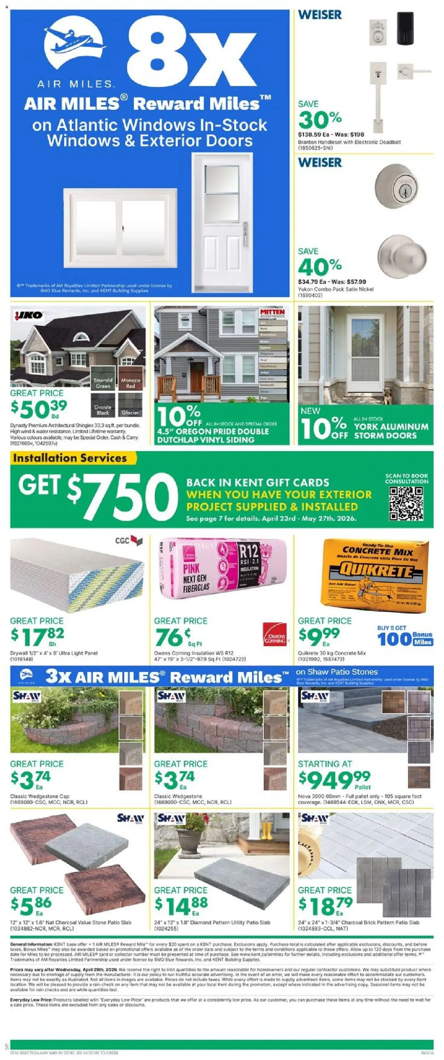 Kent weekly flyer / circulaire - page 12- valid from Apr 23, 2026