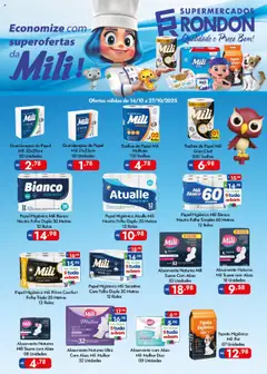 Pré-visualização Supermercados Rondon - Ofertas Mili válida a partir de 14/10/2025