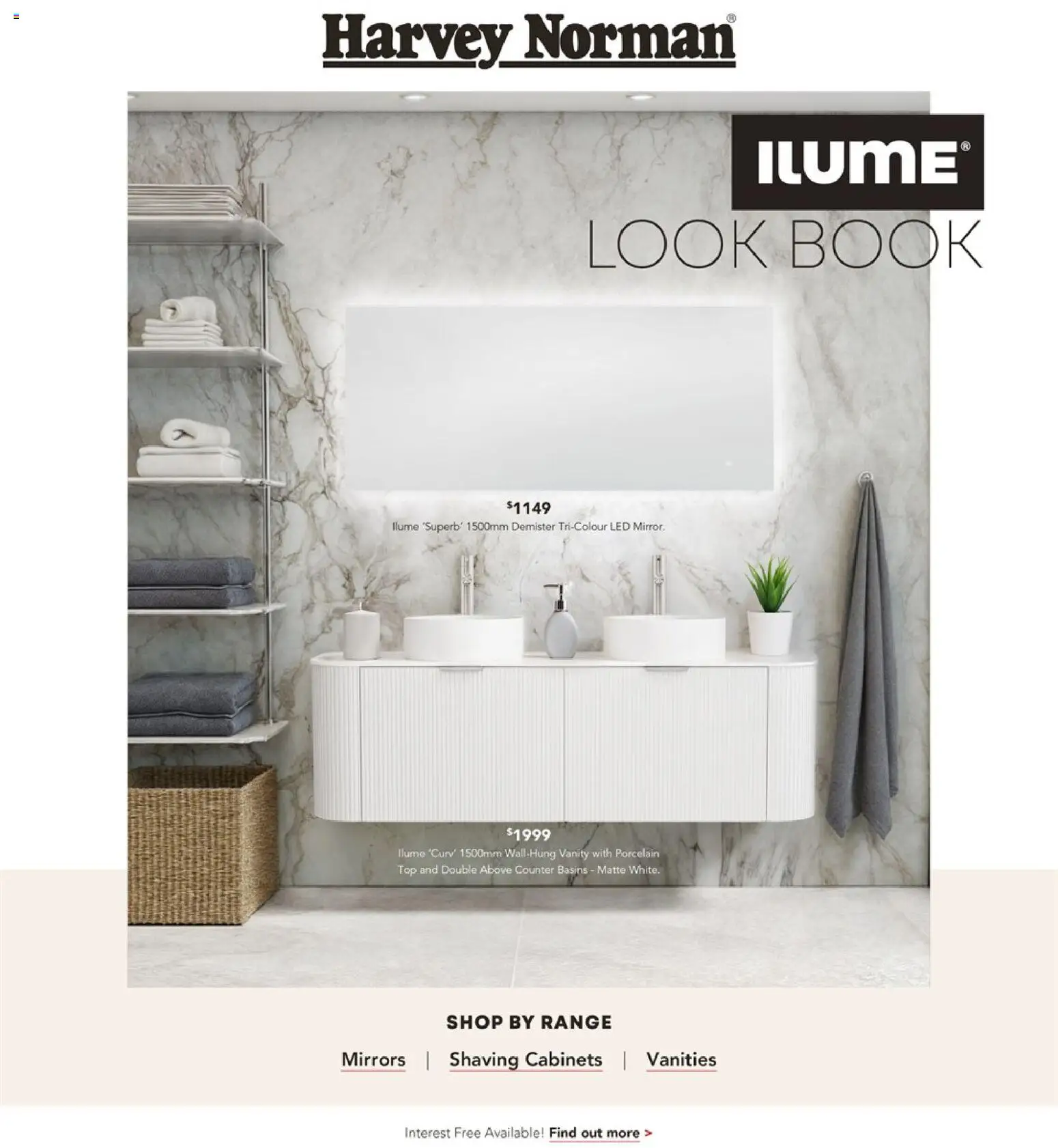 Harvey Norman - Ilume Look Book Guide - page 1- valid from 05/02/2026