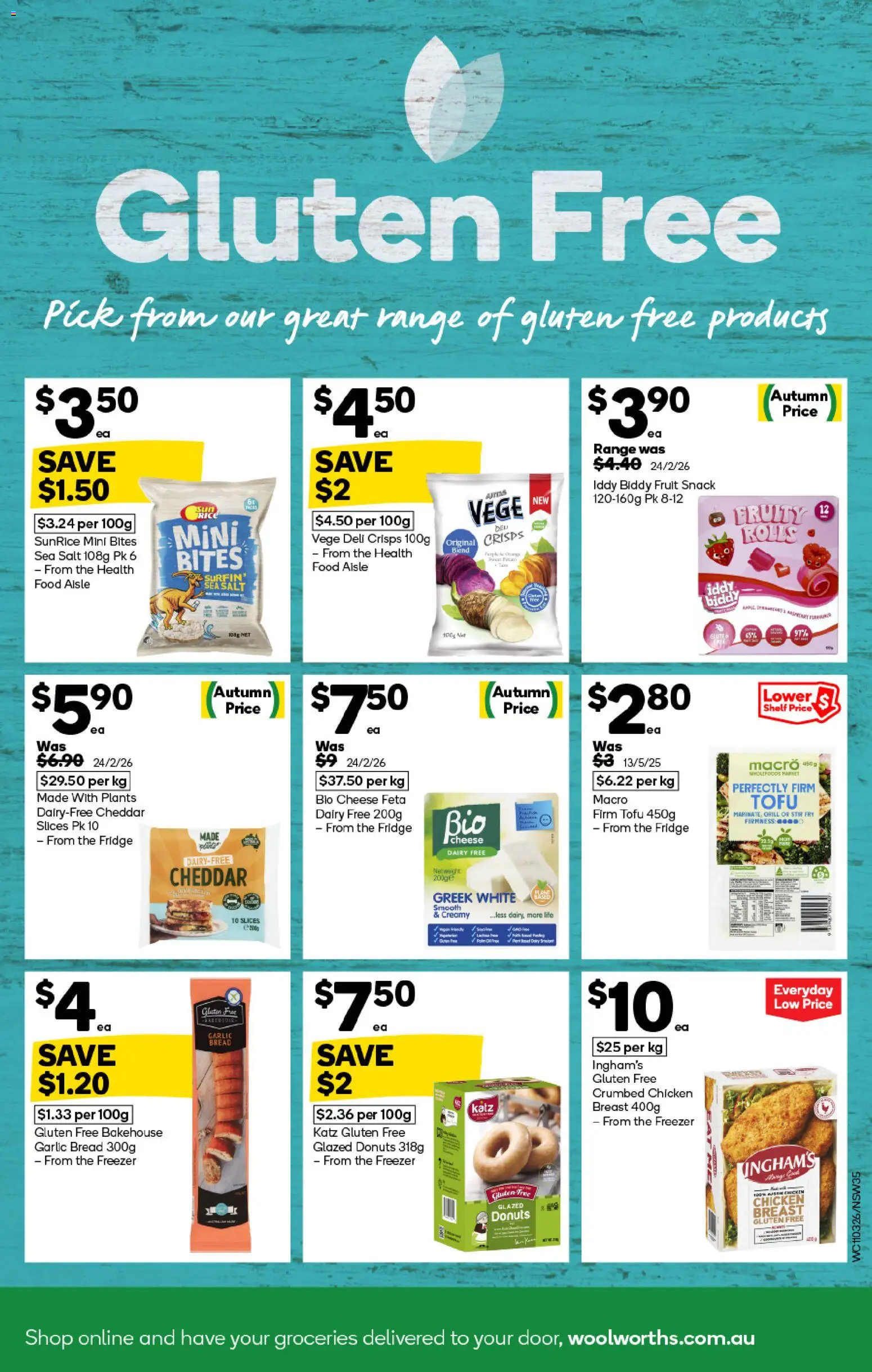Woolworths catalogue  - page 35- valid from 11/03/2026