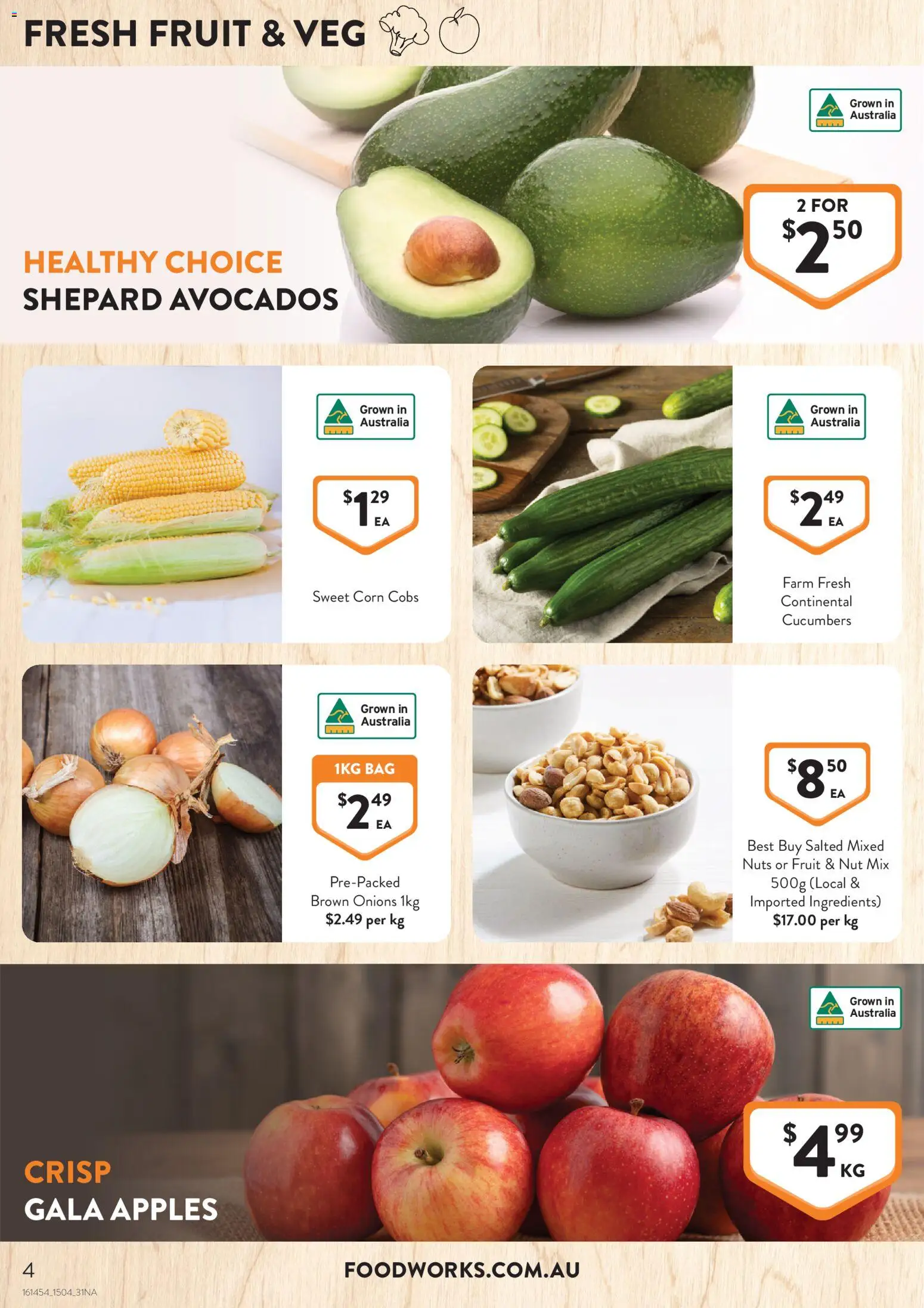 Foodworks catalogue  - page 4- valid from 15/04/2026