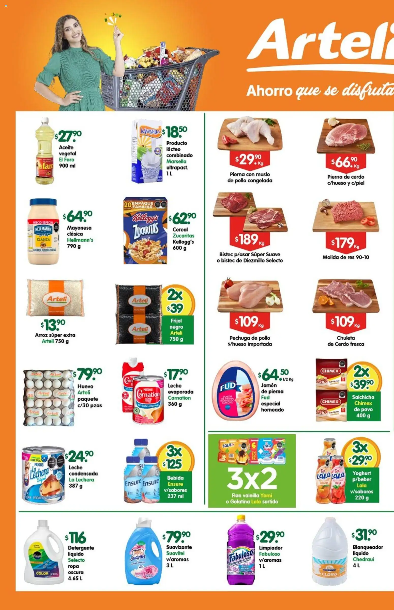 Arteli folleto Express - página 1- válido desde 04/11/2025