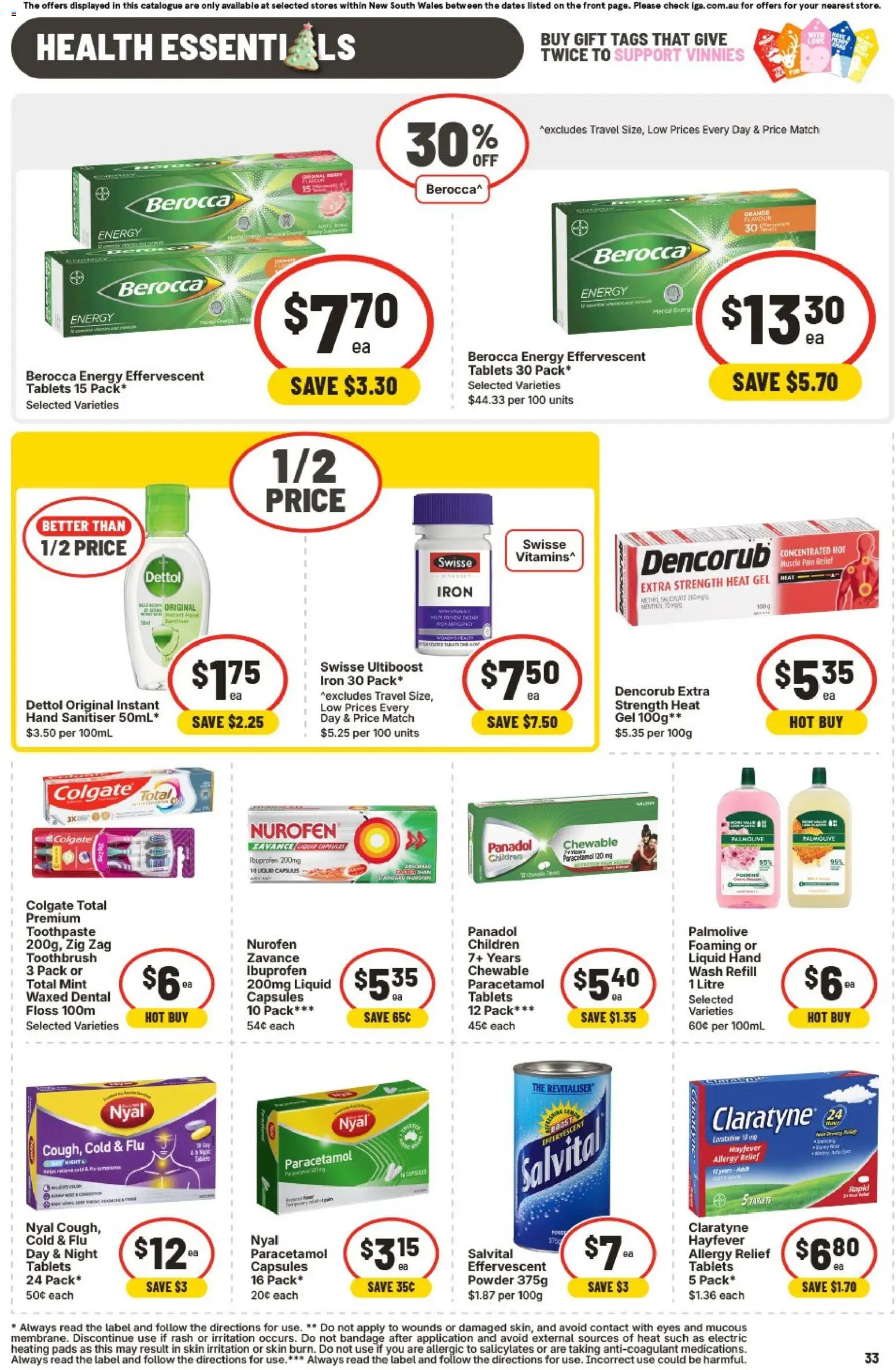 IGA Catalogue NSW - page 33- valid from 12/11/2025