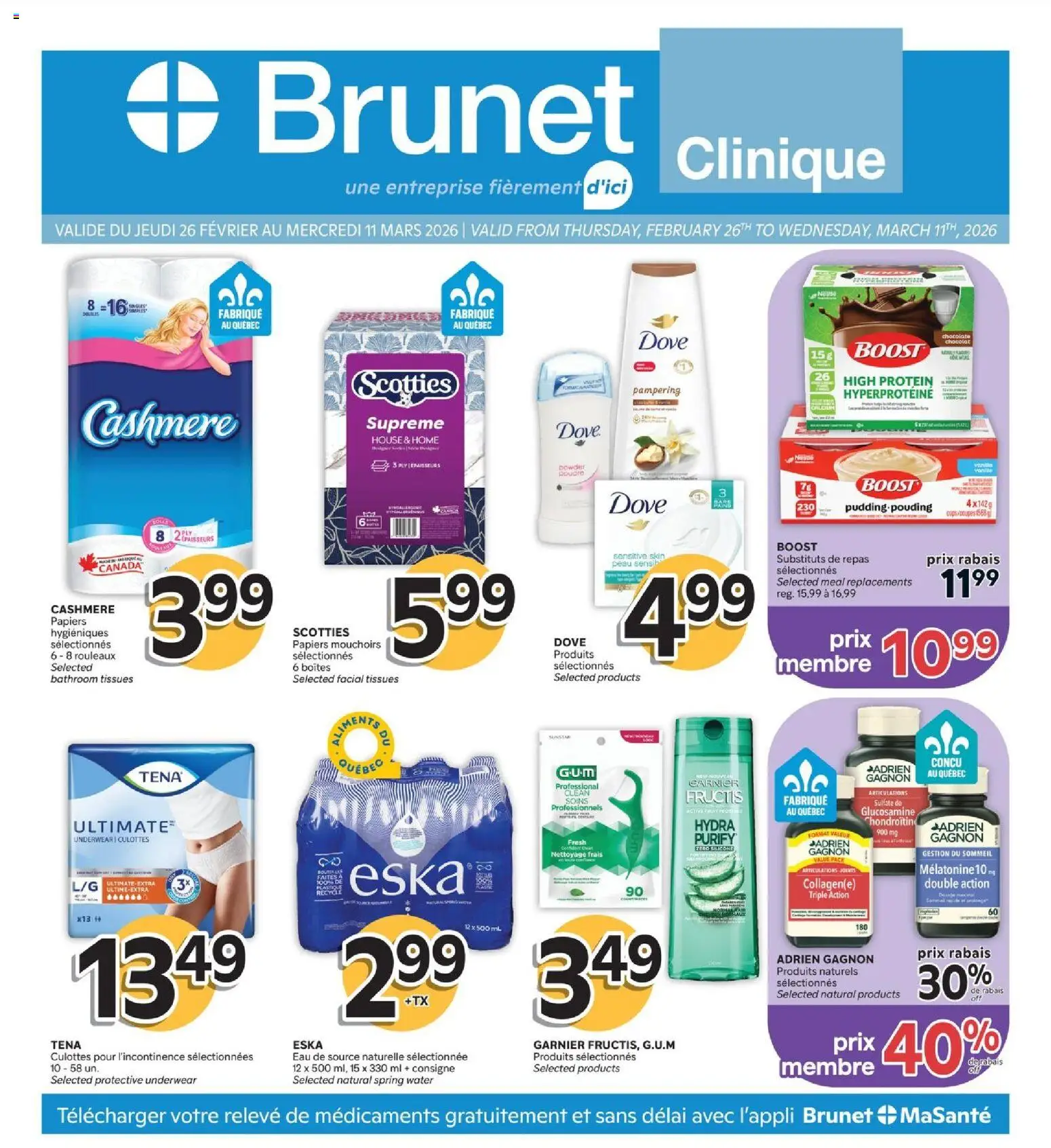 Brunet - Clinique - page 1- valid from Feb 26, 2026