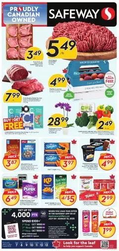 Preview Safeway weekly flyer / circulaire valid from Aug 7, 2025