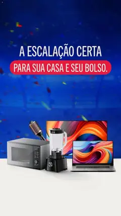 Pré-visualização Casas Bahia promoções válida a partir de 10/10/2025