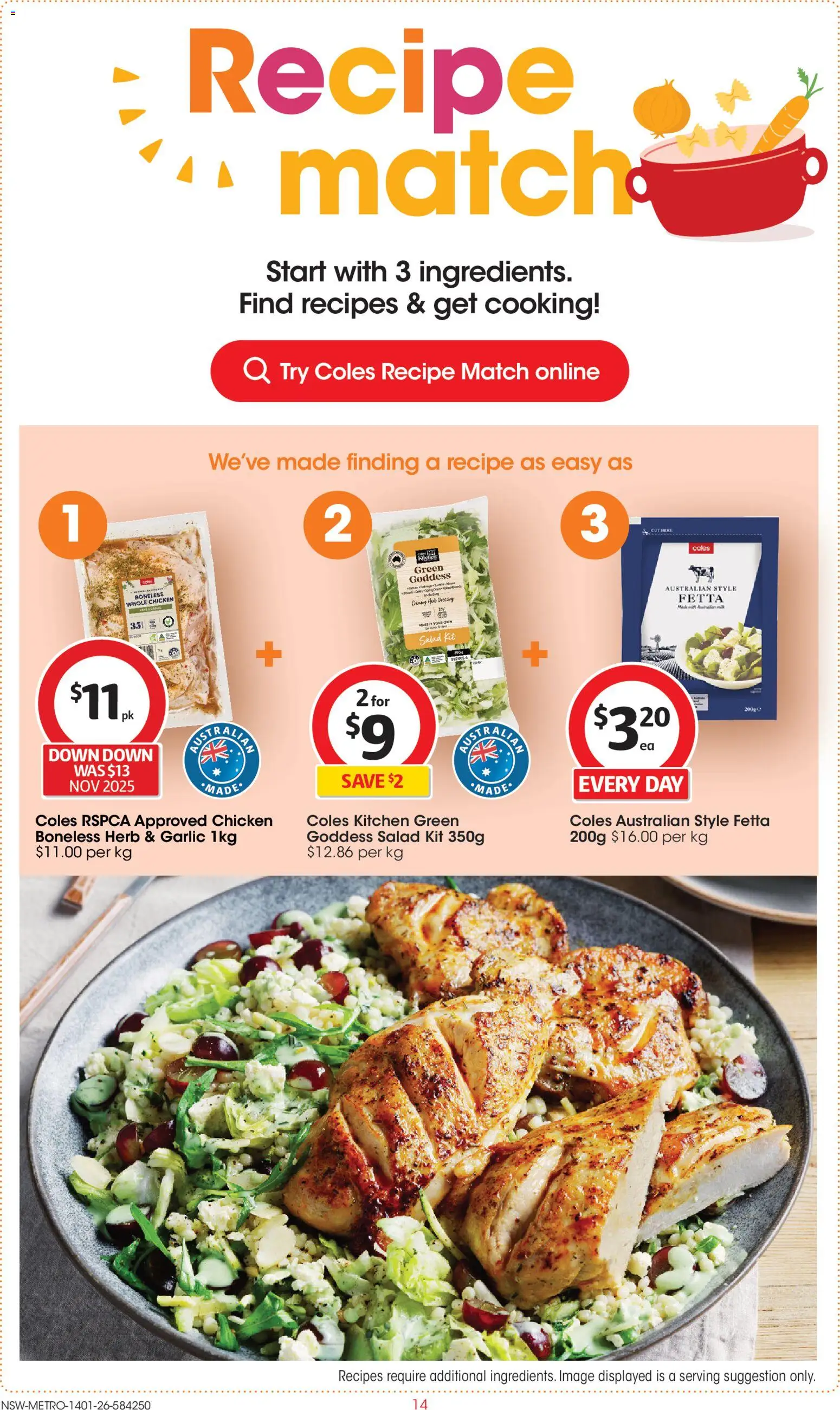 Coles  Catalogue  - page 14- valid from 14/01/2026