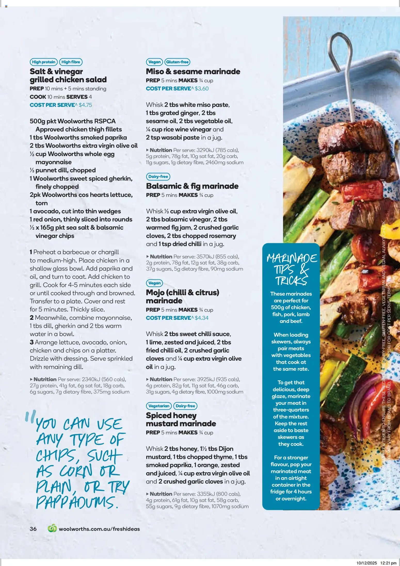 Woolworths Fresh Ideas Magazine - page 36- valid from 14/01/2026