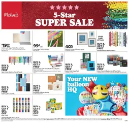 Preview Michaels weekly flyer / circulaire valid from Aug 15, 2025