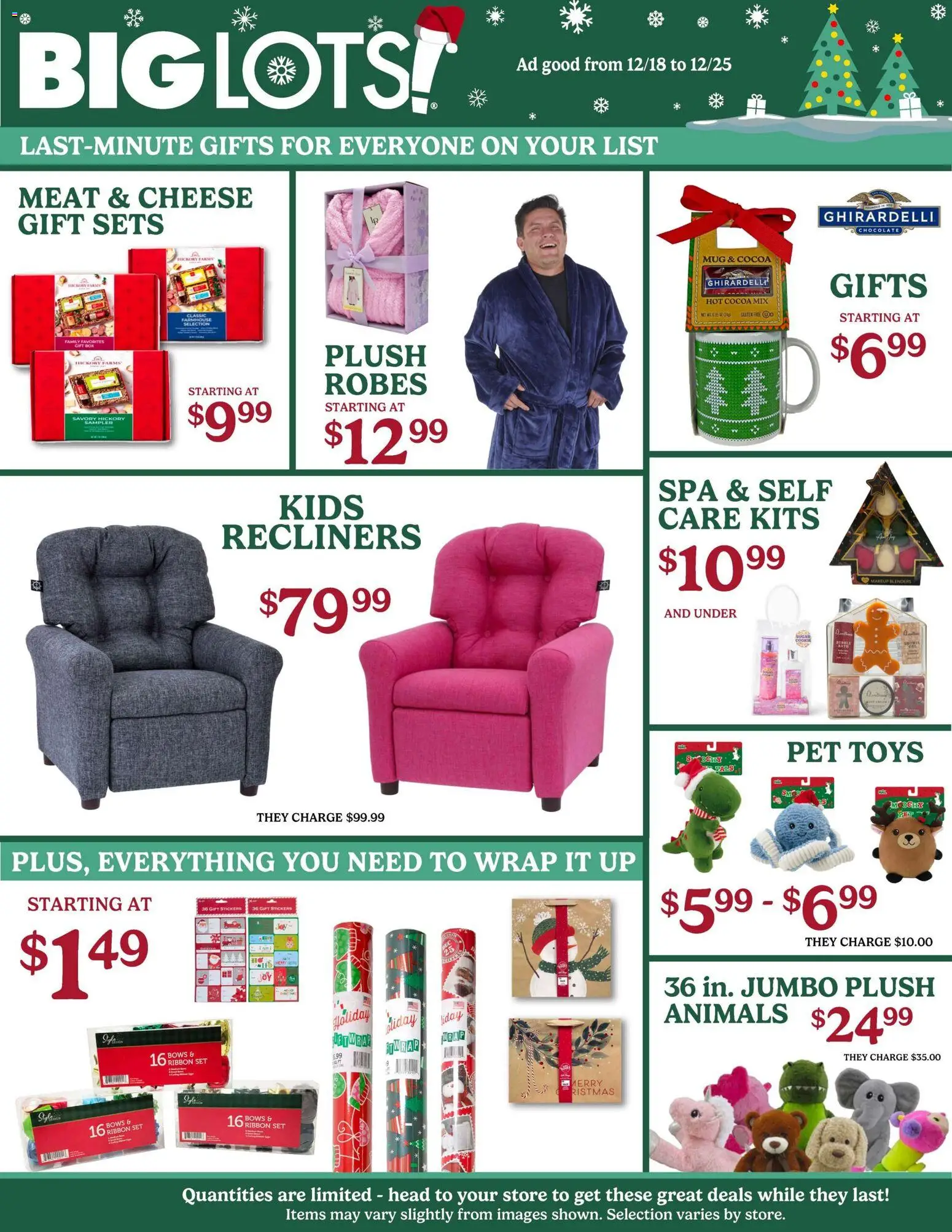 Big Lots Weekly Ad - page 1- valid from 12/18/2025