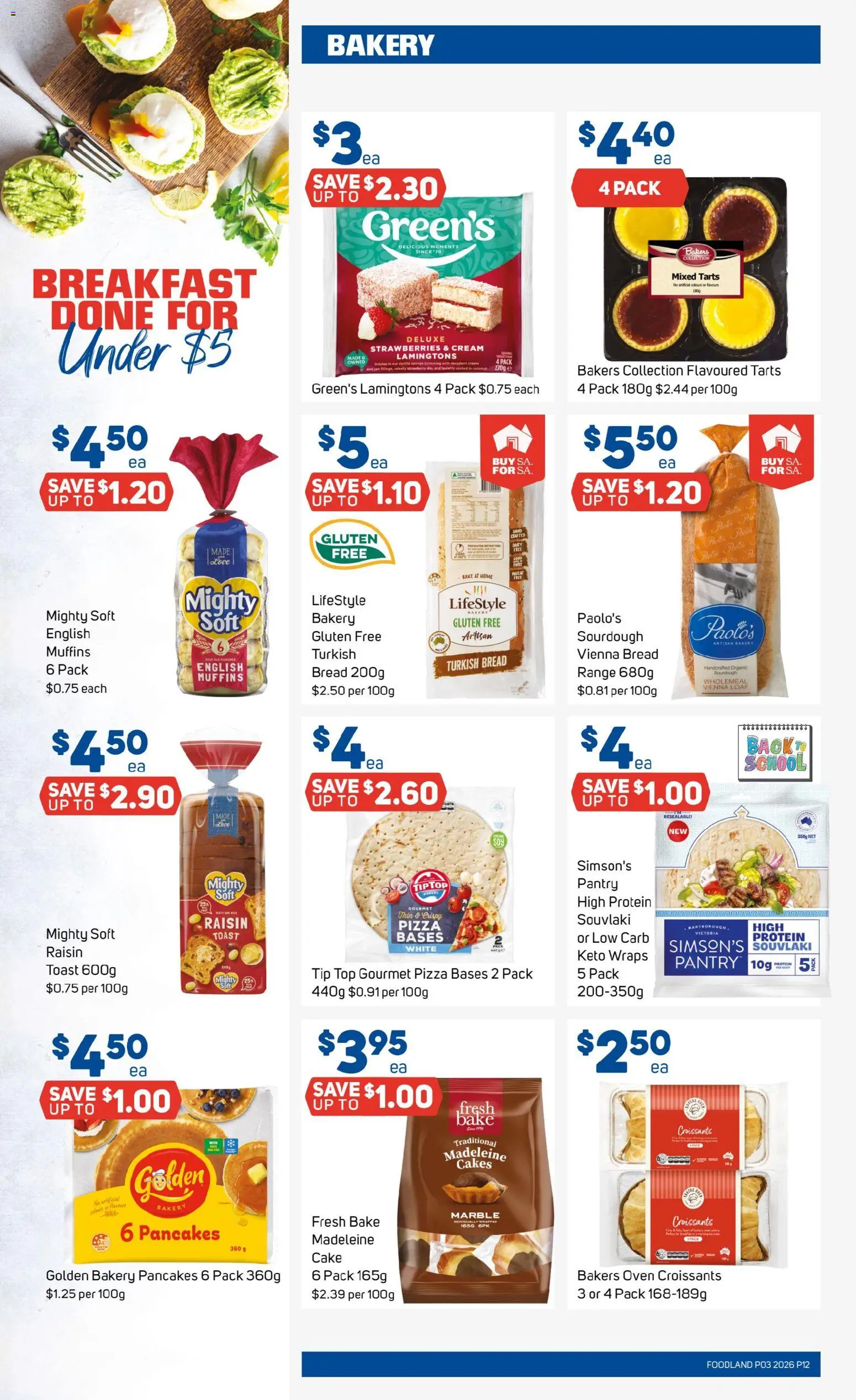 Foodland  Catalogue  - page 12- valid from 14/01/2026