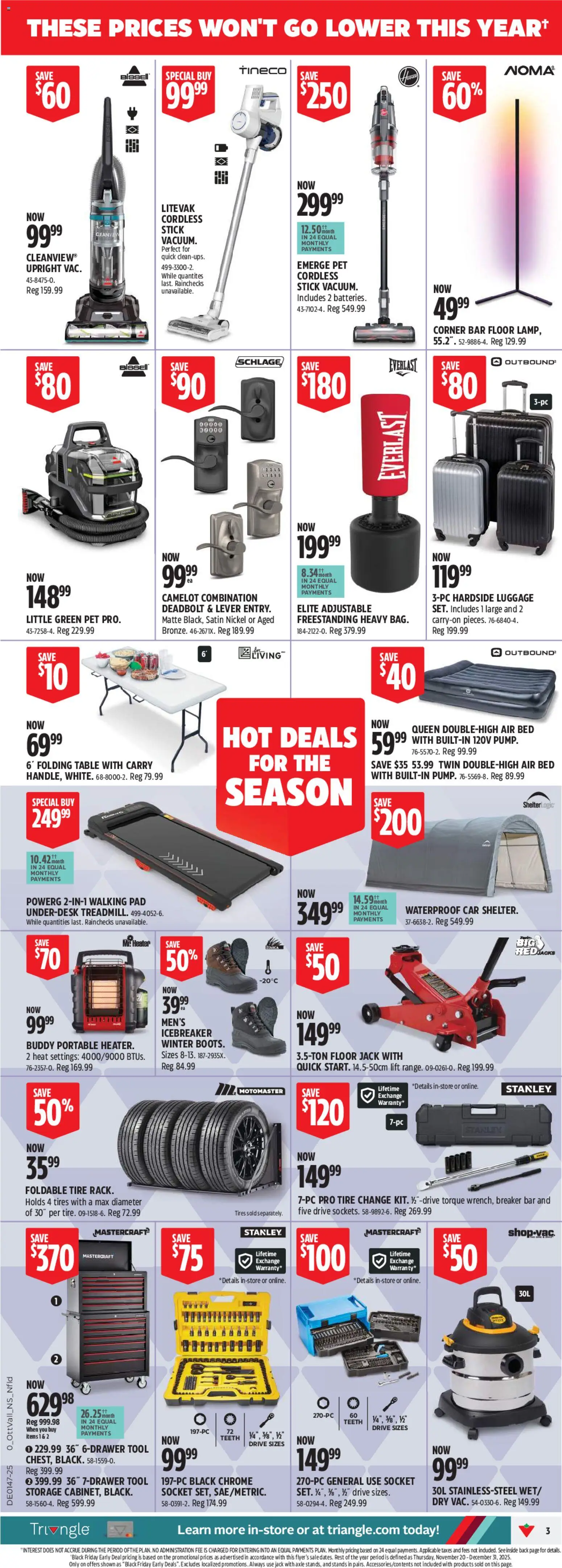 Canadian Tire Black Friday Flyer - page 3- valid from Nov 13, 2025