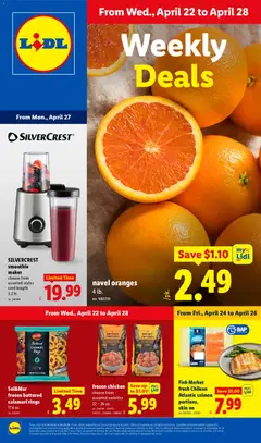 Preview Lidl Weekly Ad valid from 04/22/2026