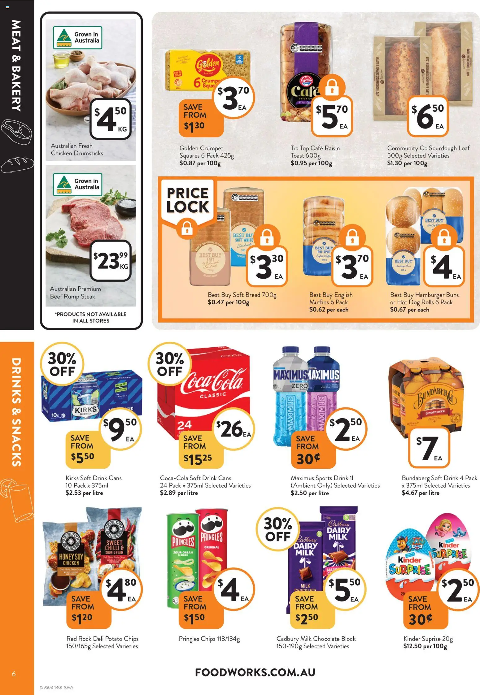 Foodworks Catalogue VIC - page 6- valid from 14/01/2026