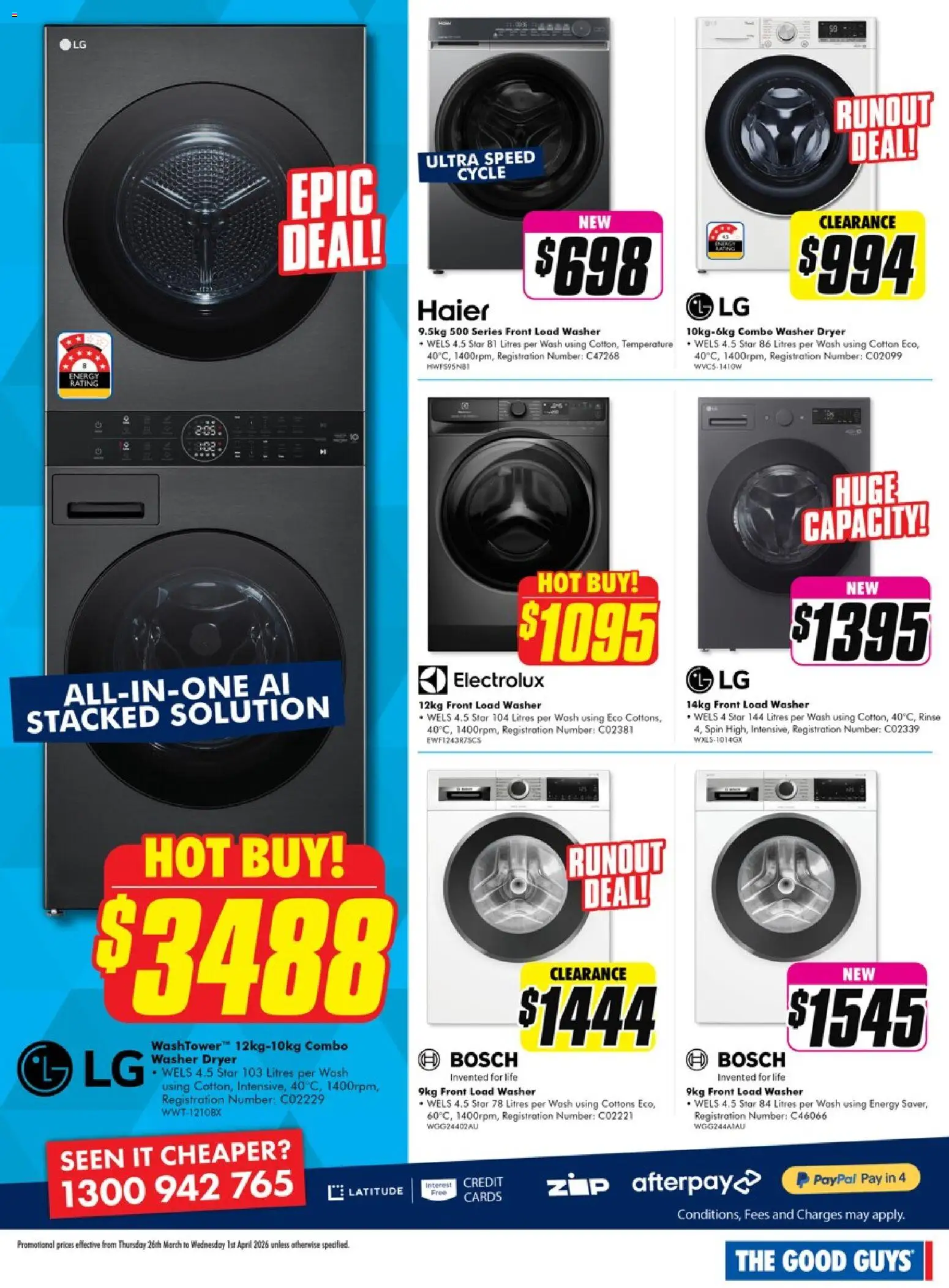 The Good Guys catalogue  - page 10- valid from 25/03/2026
