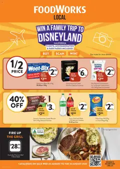 Foodworks catalogue preview - valid from 20/08/2025