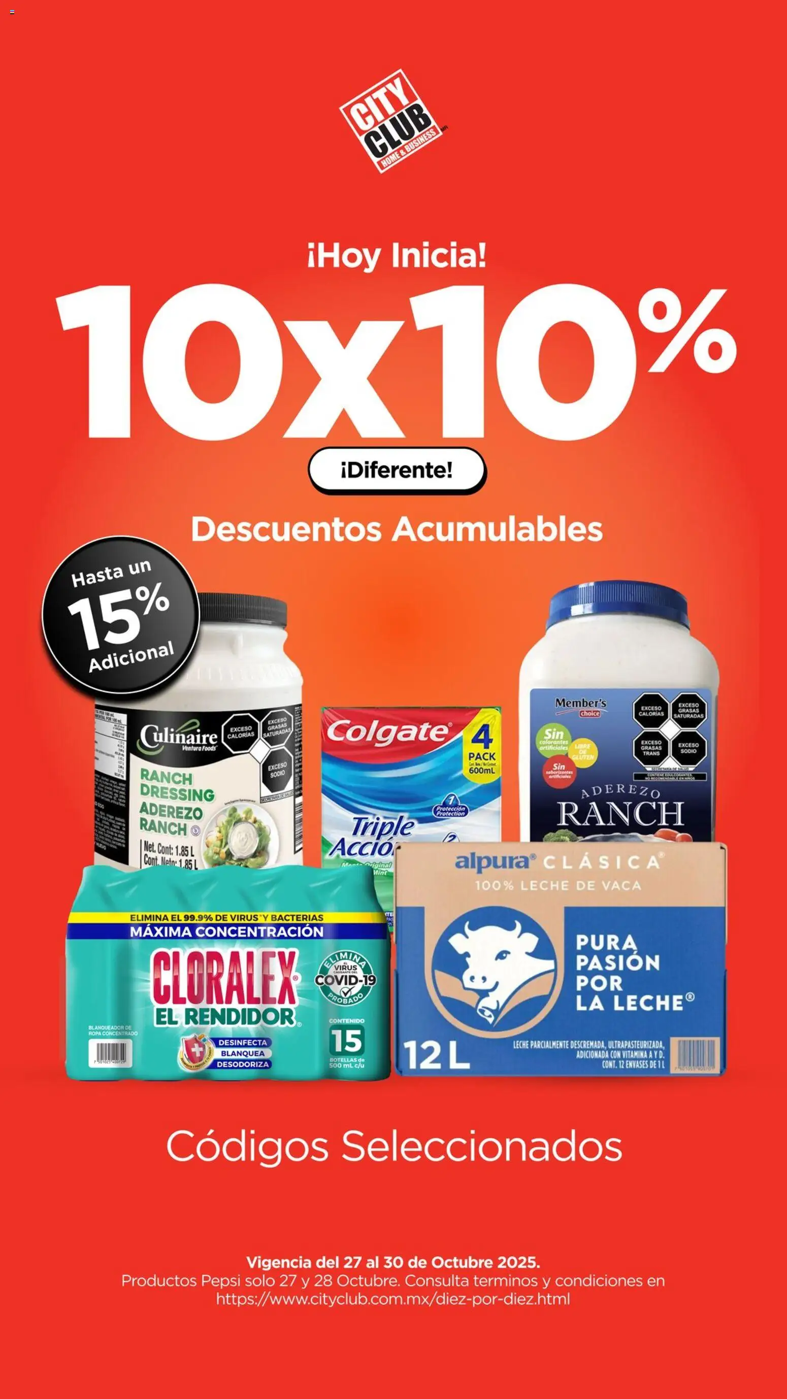 City Club catálogo El 10x10 ya es hoy - página 1- válido desde 27/10/2025
