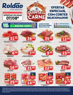 Pré-visualização Roldão - Ofertas Quinta da Carne válida a partir de 07/08/2025