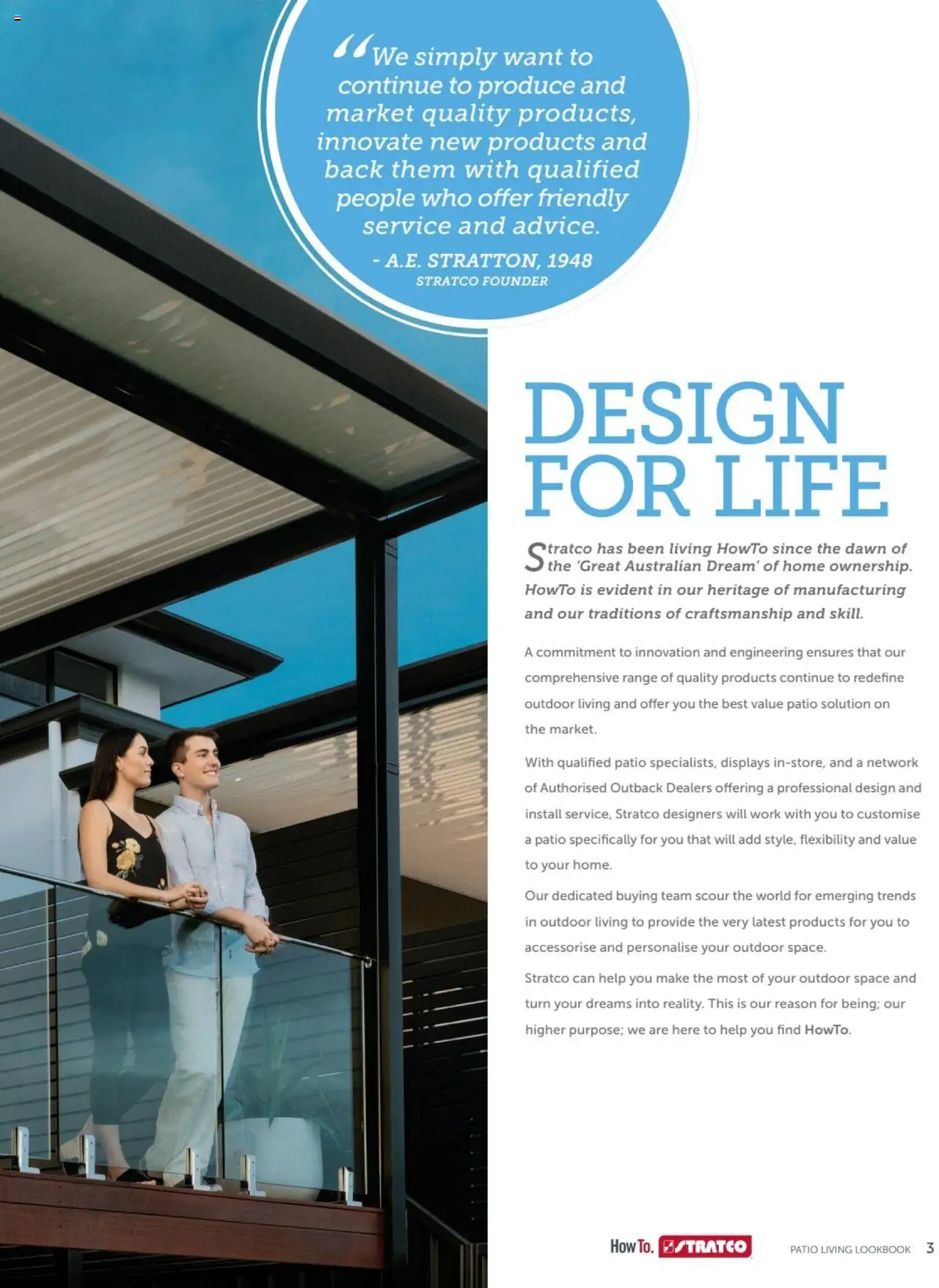 Stratco Patio Living LookBook - page 3- valid from 05/07/2024