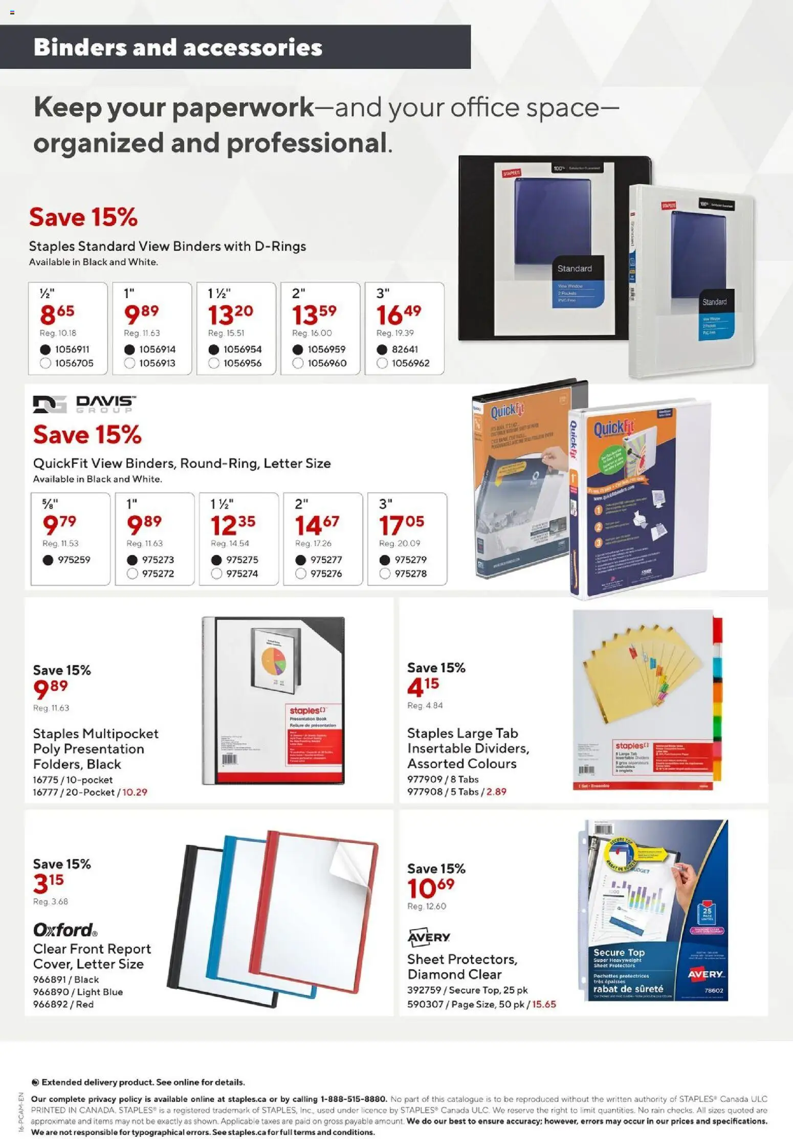 Staples - Business Flyer - page 16- valid from Nov 7, 2025