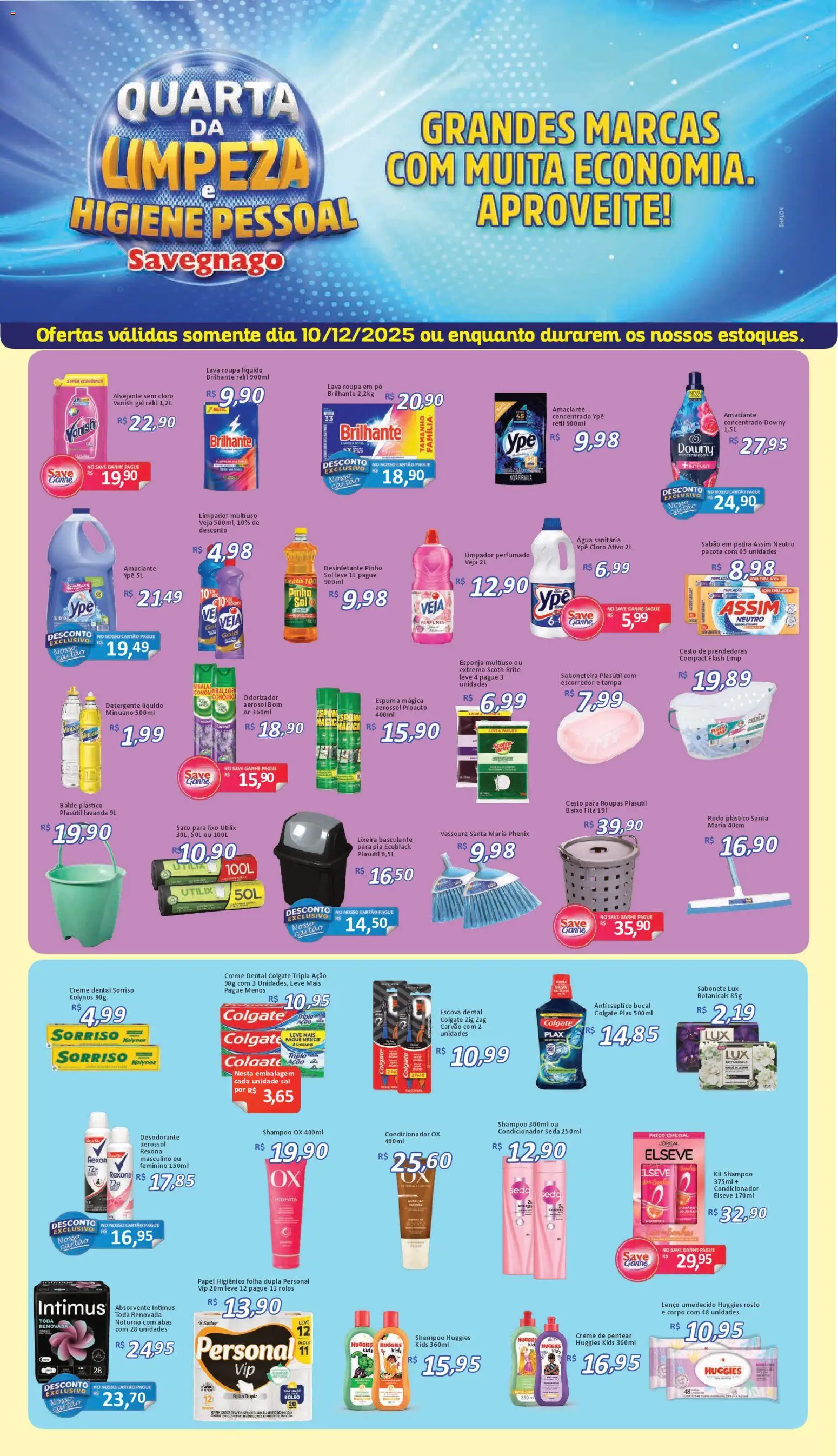 Savegnago - Ofertas da semana - página 1- válido a partir de 10/12/2025
