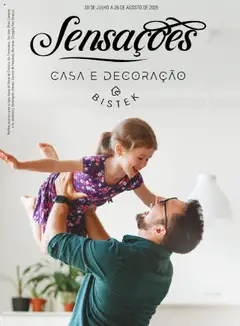 Pré-visualização Bistek Supermercados - Ofertas Sensações Casa e Decoração válida a partir de 30/07/2025