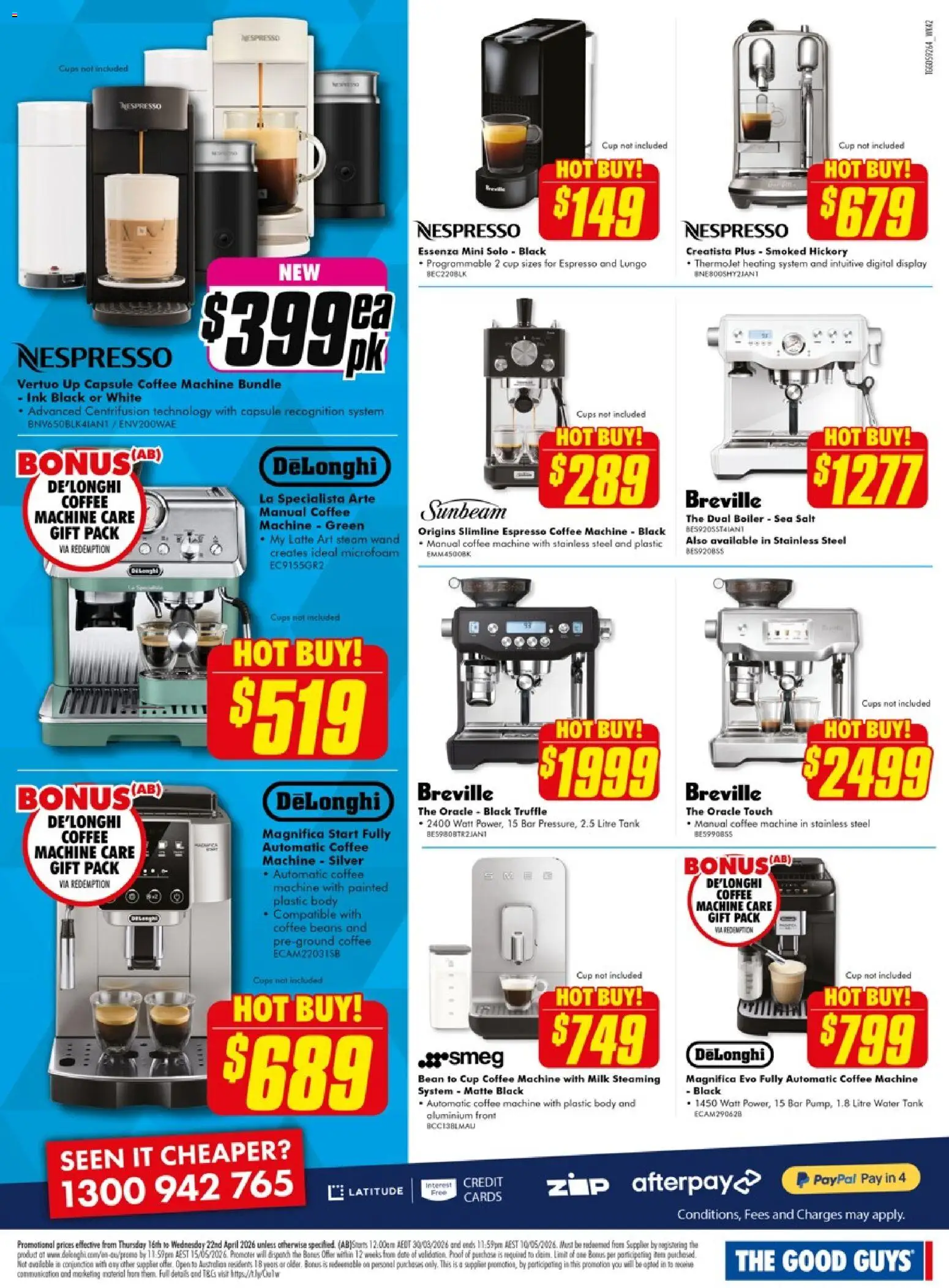 The Good Guys catalogue  - page 17- valid from 15/04/2026