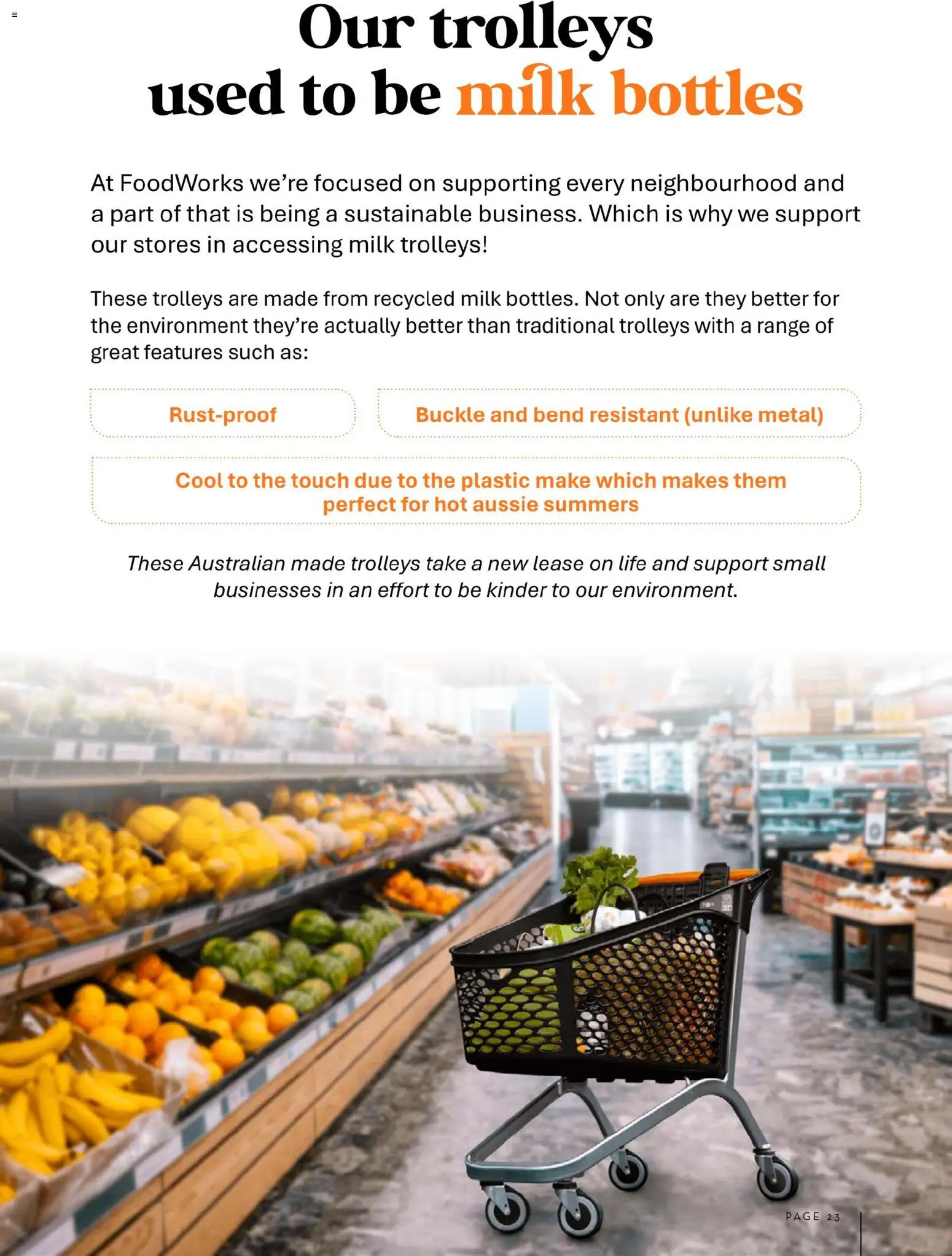 Foodworks Magazine - page 23- valid from 01/10/2025