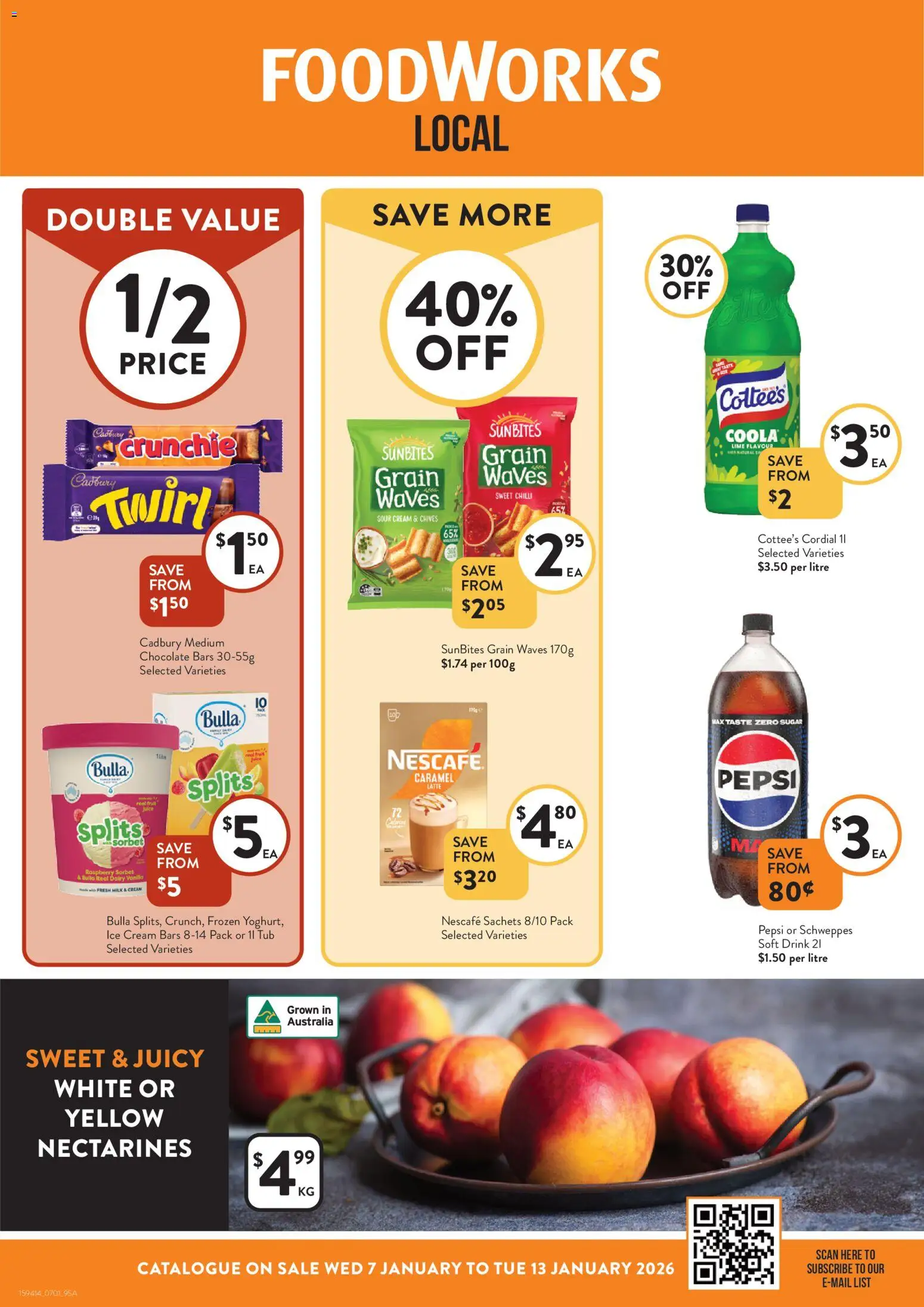 Foodworks Catalogue SA - page 1- valid from 07/01/2026