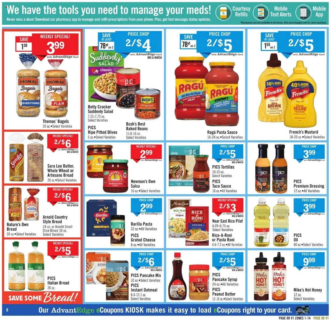 Price Chopper Weekly Ad - page 8- valid from 07/13/2025