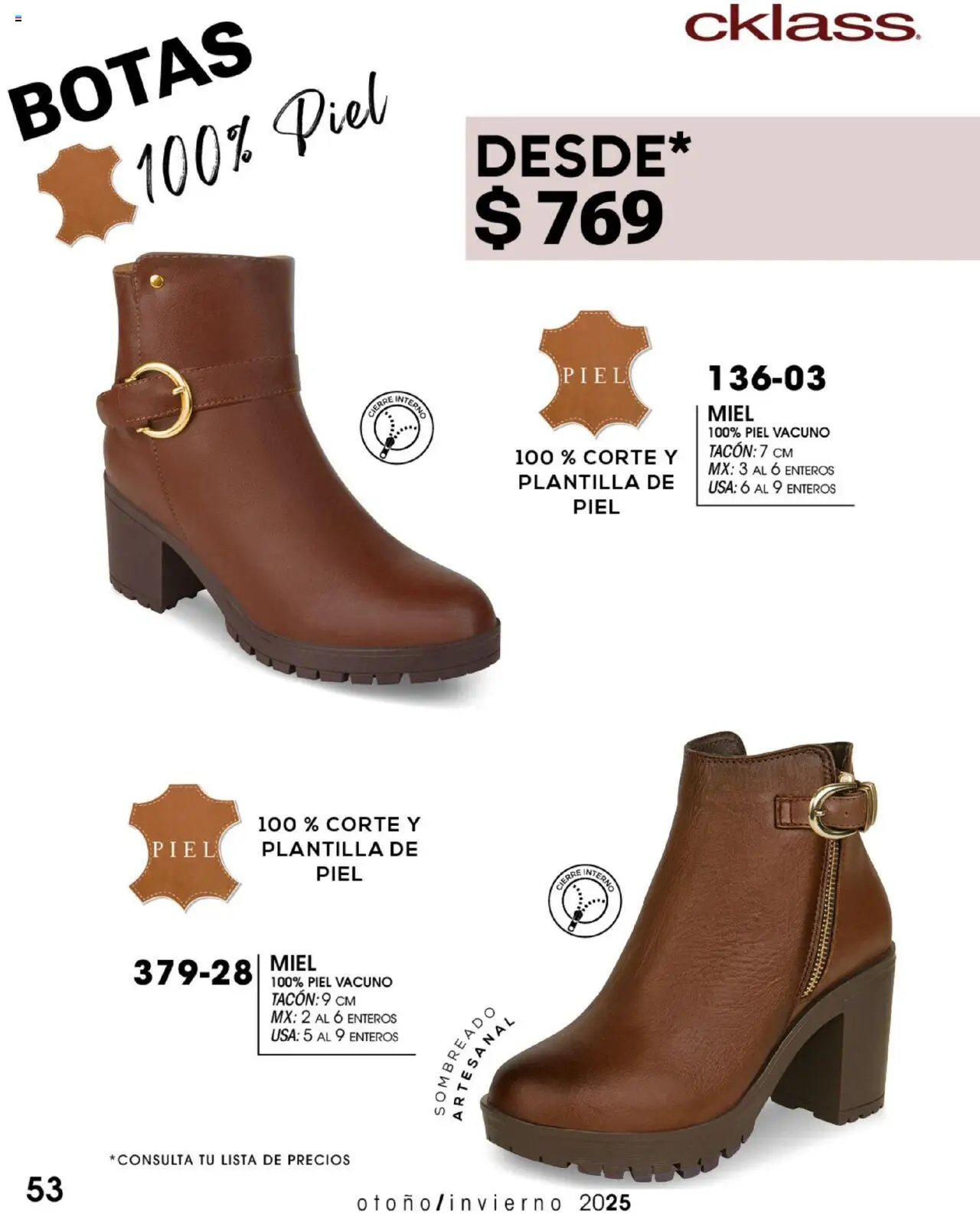 Cklass catálogo Botas - página 54- válido desde 14/07/2025