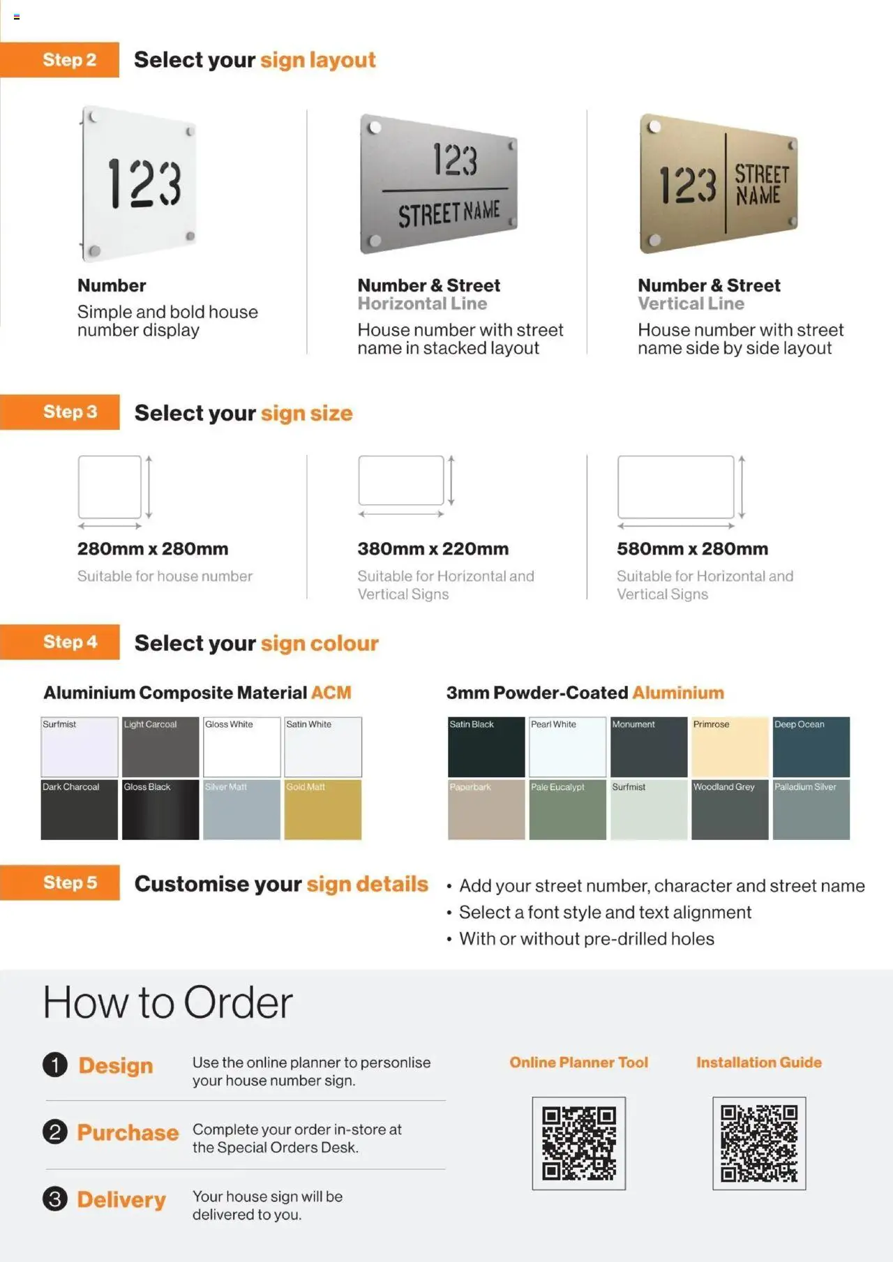 Bunnings Warehouse - Protectoral Custom House Signs Brochure - page 3- valid from 22/09/2025