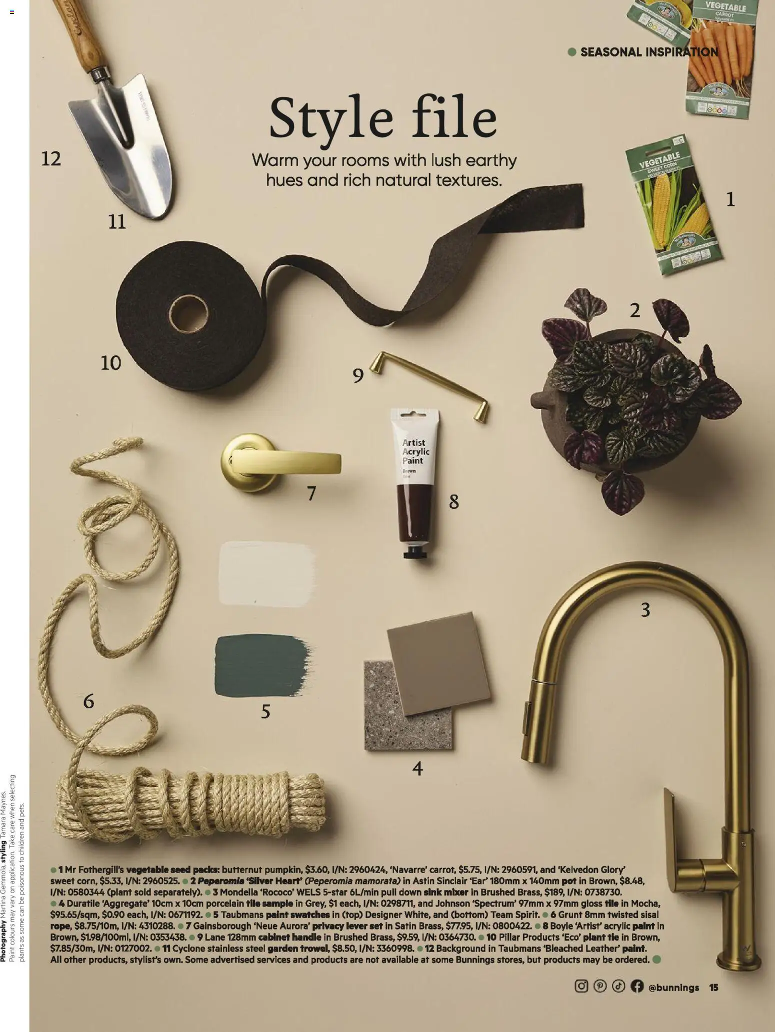 Catalogue Bunnings Warehouse March - page 15- valid from 01/03/2026